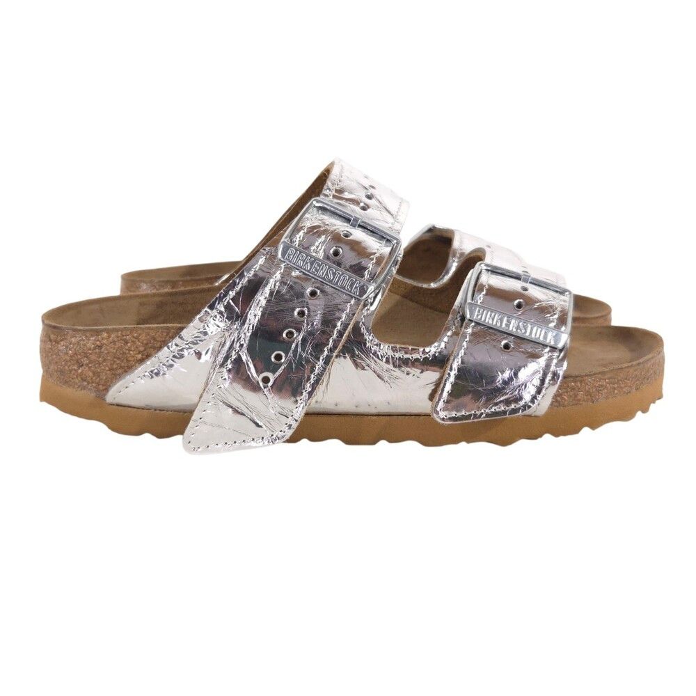 Birkenstock × Rick Owens Birkenstock x Rick Owens Metallic Arizona Sandals US 4 EU 35 Size US 4 / IT 34 - 5 Thumbnail