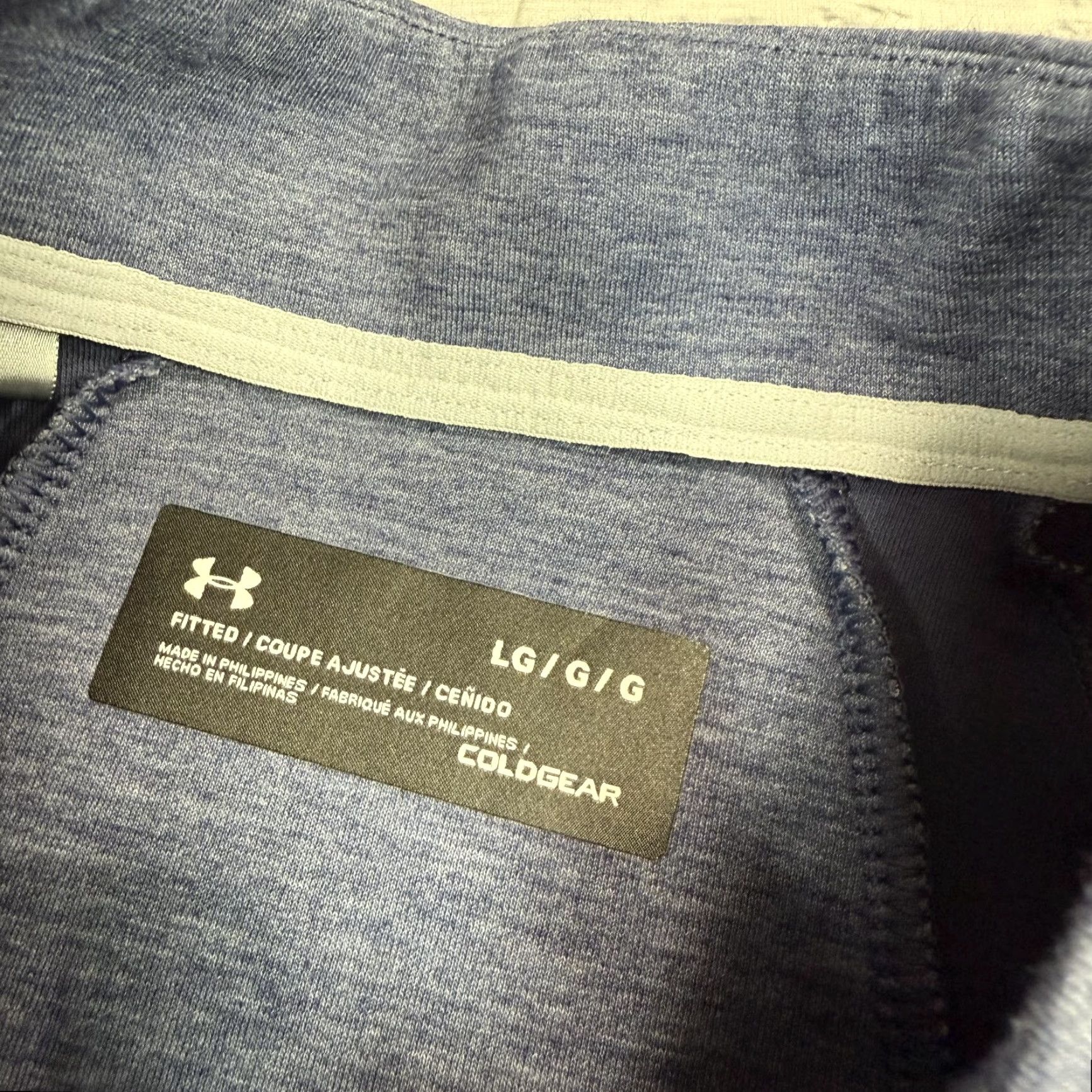 Under Armour Under Armour Storm Fitted ColdGear Lavender Purple Jacket Zip Up Women's L Size L / US 10 / IT 46 - 7 Thumbnail