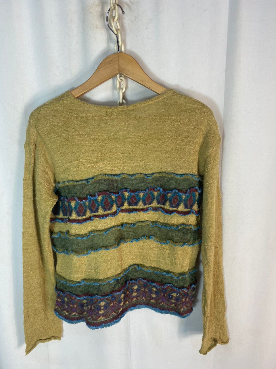 Japanese Brand M.&kyoko multicolor croptop knitwear Size M / US 6-8 / IT 42-44 - 9 Thumbnail