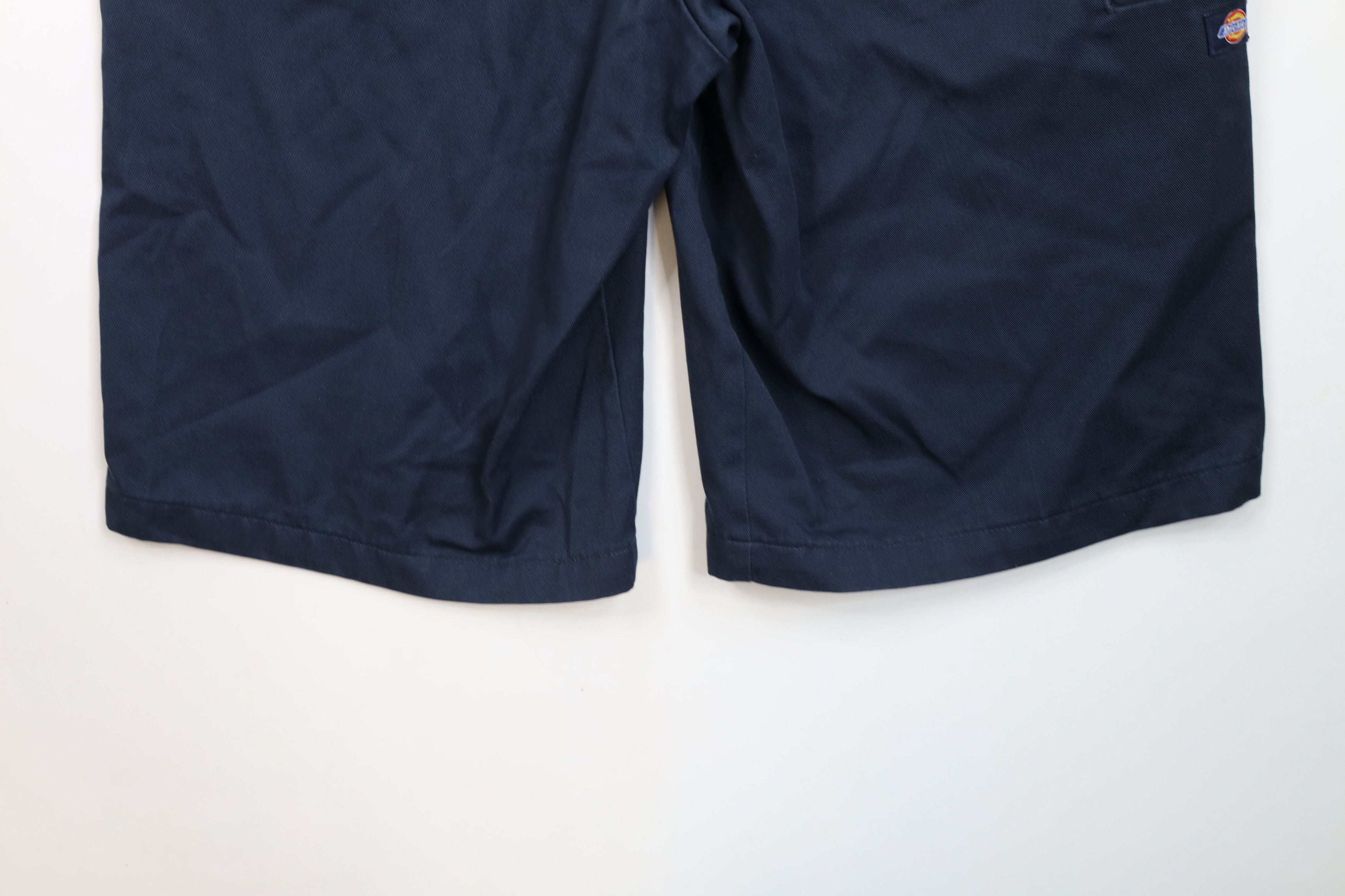 Dickies × Vintage Vintage Dickies Spell Baggy Loose Fit Workwear Shorts Blue Size US 36 / EU 52 - 13 Thumbnail