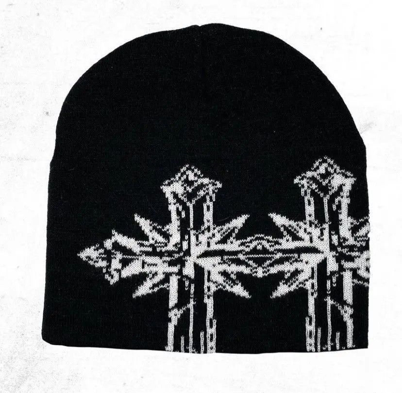 Japanese Brand Wool Acrylic Knitted Beanie Casual Skullies Size ONE SIZE - 2 Thumbnail