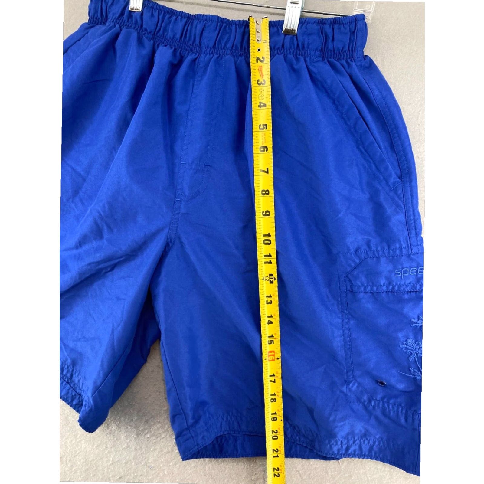 Speedo Speedo Mens Swimwear Blue Large Lined Size US 33 - 3 Thumbnail