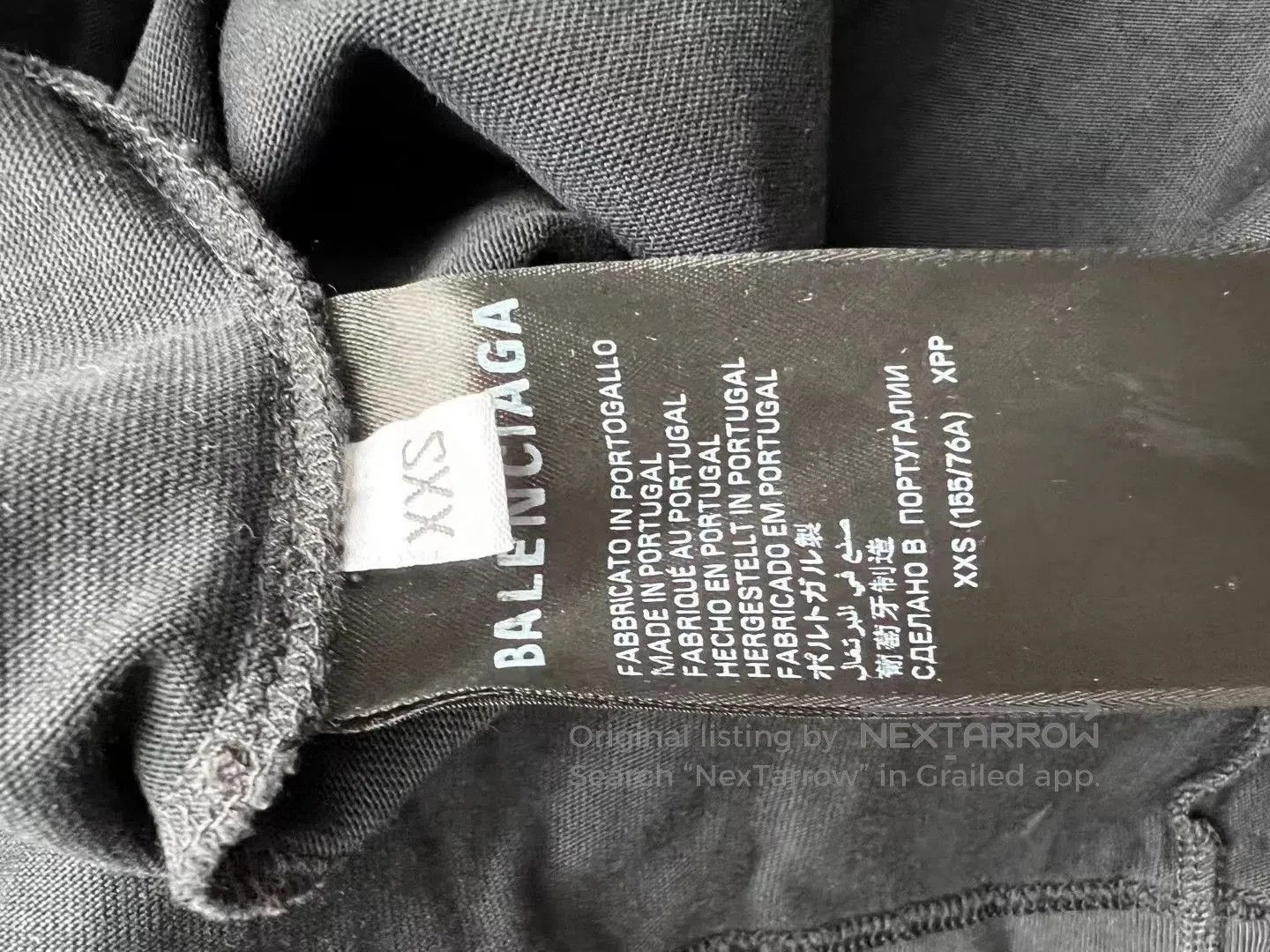 Balenciaga Balenciaga Distressed Eiffel Tower Longsleeve. Size US XXS / EU 40 - 4 Thumbnail