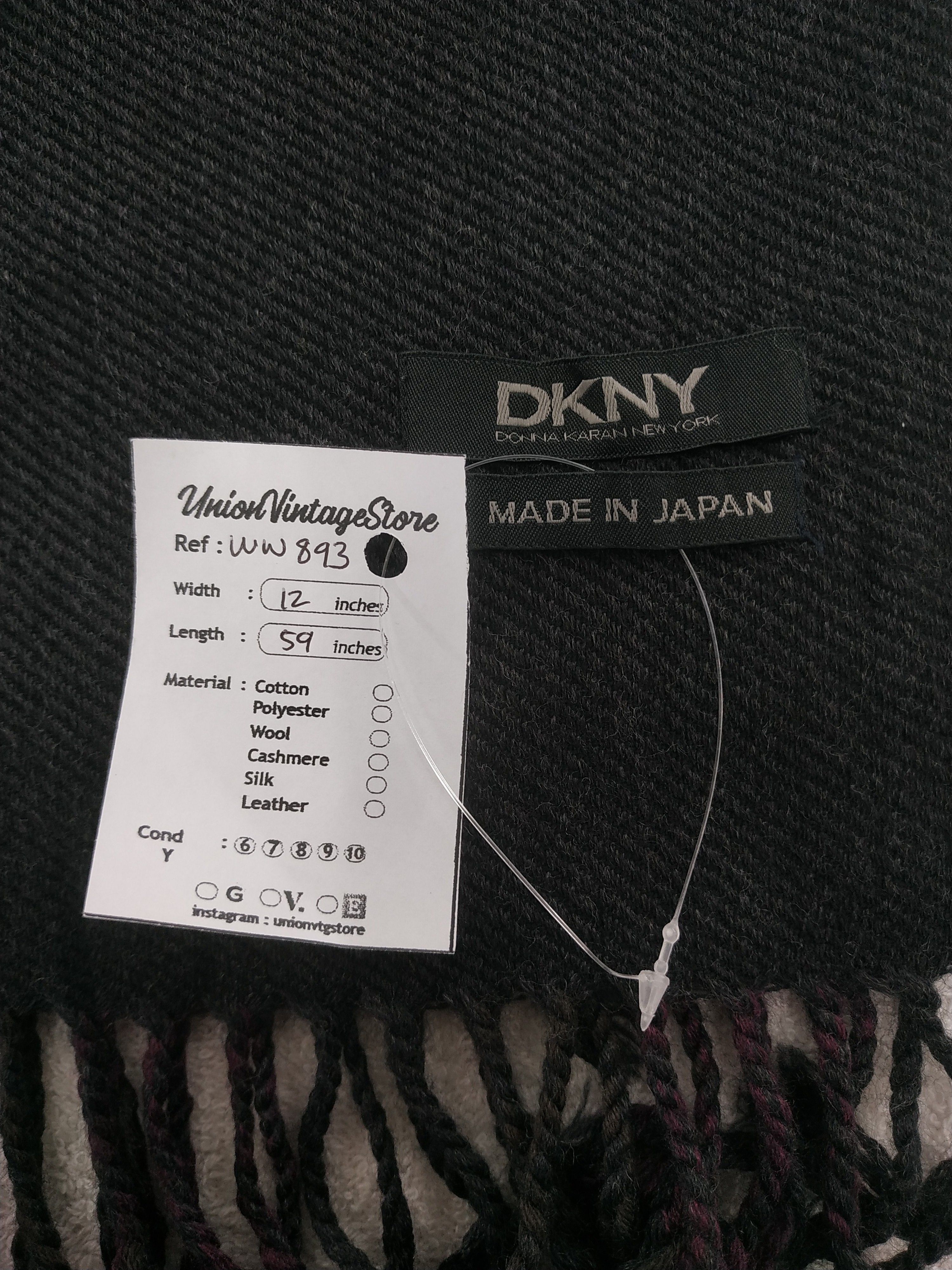 DKNY × Vintage DKNY Scarf / Muffler / Neckwear - WW893 Size ONE SIZE - 5 Thumbnail