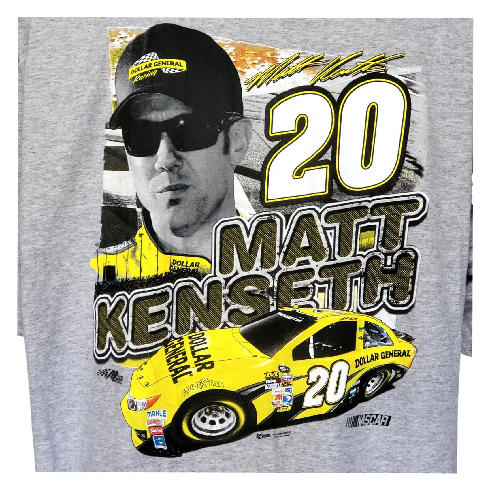 Chase Authentics Matt Kenseth #20 Dollar General NASCAR T-Shirt 3XL Vintage Chase Authentics Raci Size US XXL / EU 58 / 5 - 4 Thumbnail