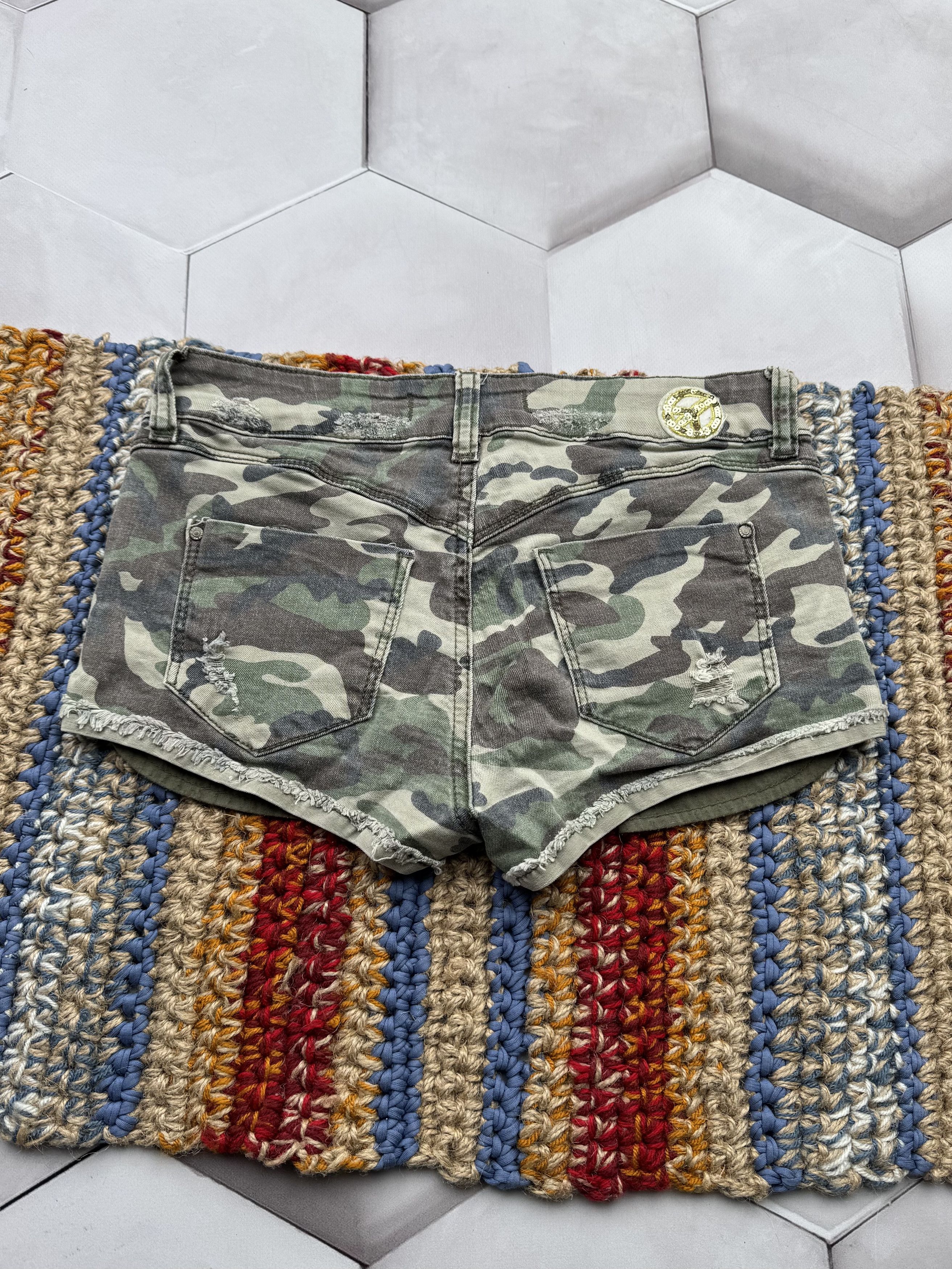 Vintage Vintage Mini Shorts Size 25" / US 0 / IT 36 - 4 Thumbnail