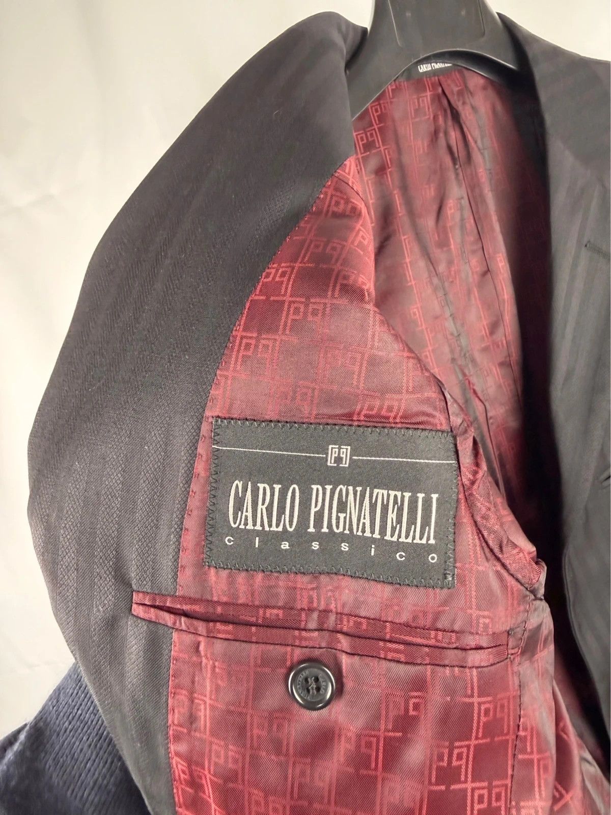 Carlo Pignatelli Carlo Pignatelli Striped Wool Suit size 46 Size 36R - 10 Thumbnail