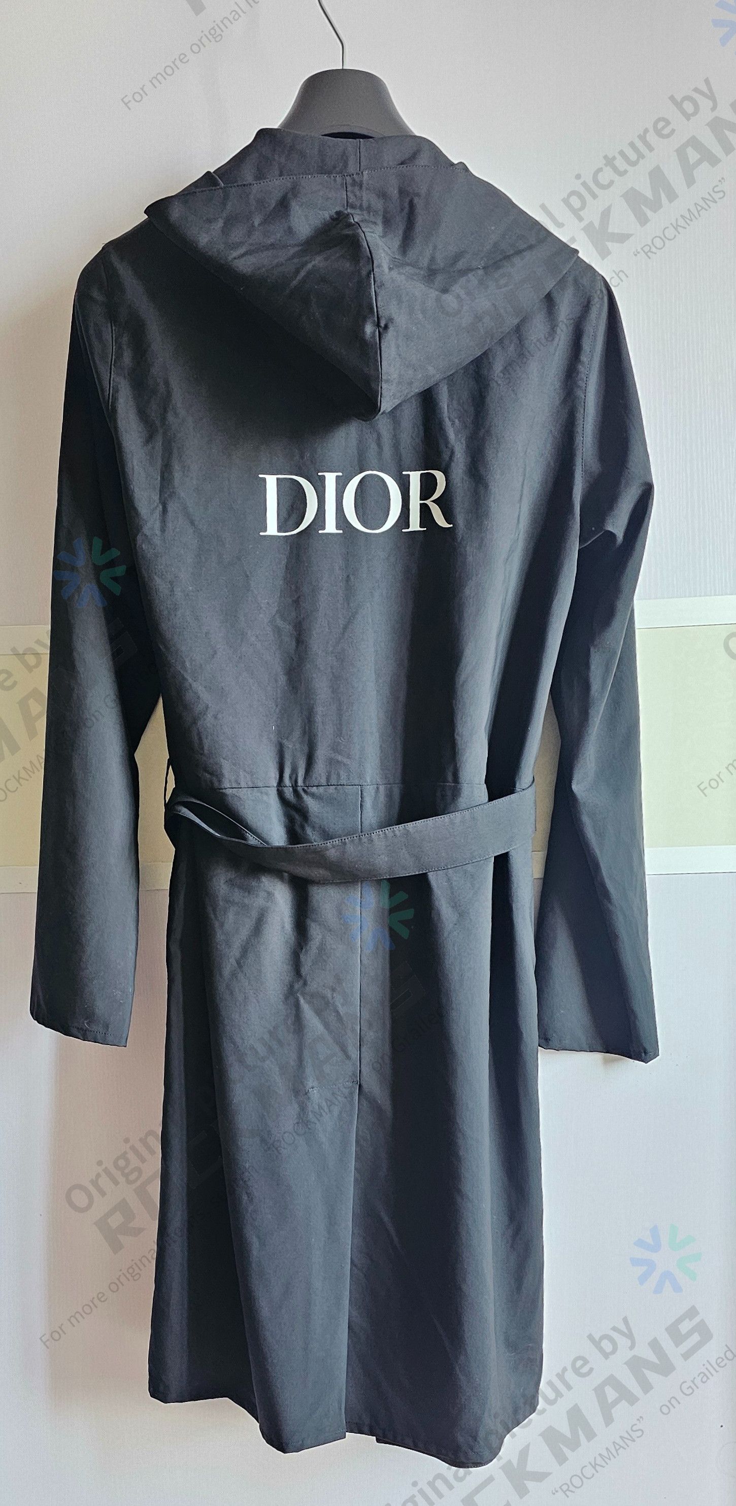 Dior Dior Men's Black Wool No Buttons Jacket Coat Pajamas Size M Size US M / EU 48-50 / 2 - 3 Thumbnail