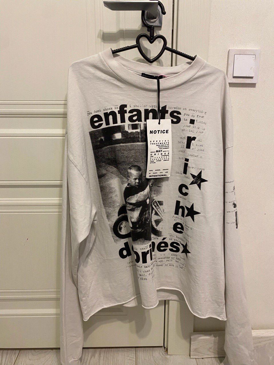 Enfants Riches Deprimes tricycle long-sleeve