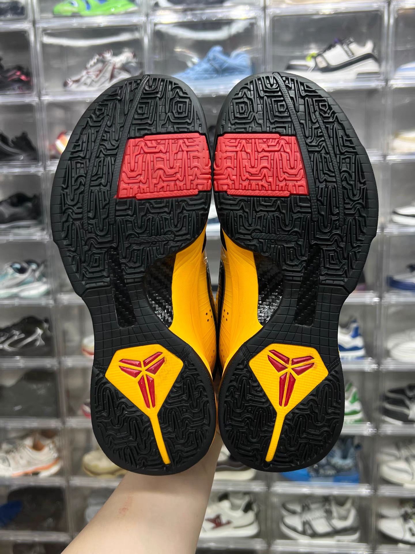 Nike NIKE Kobe 5 Protro Black Yellow K15 Size US 8 / EU 41 - 8 Thumbnail