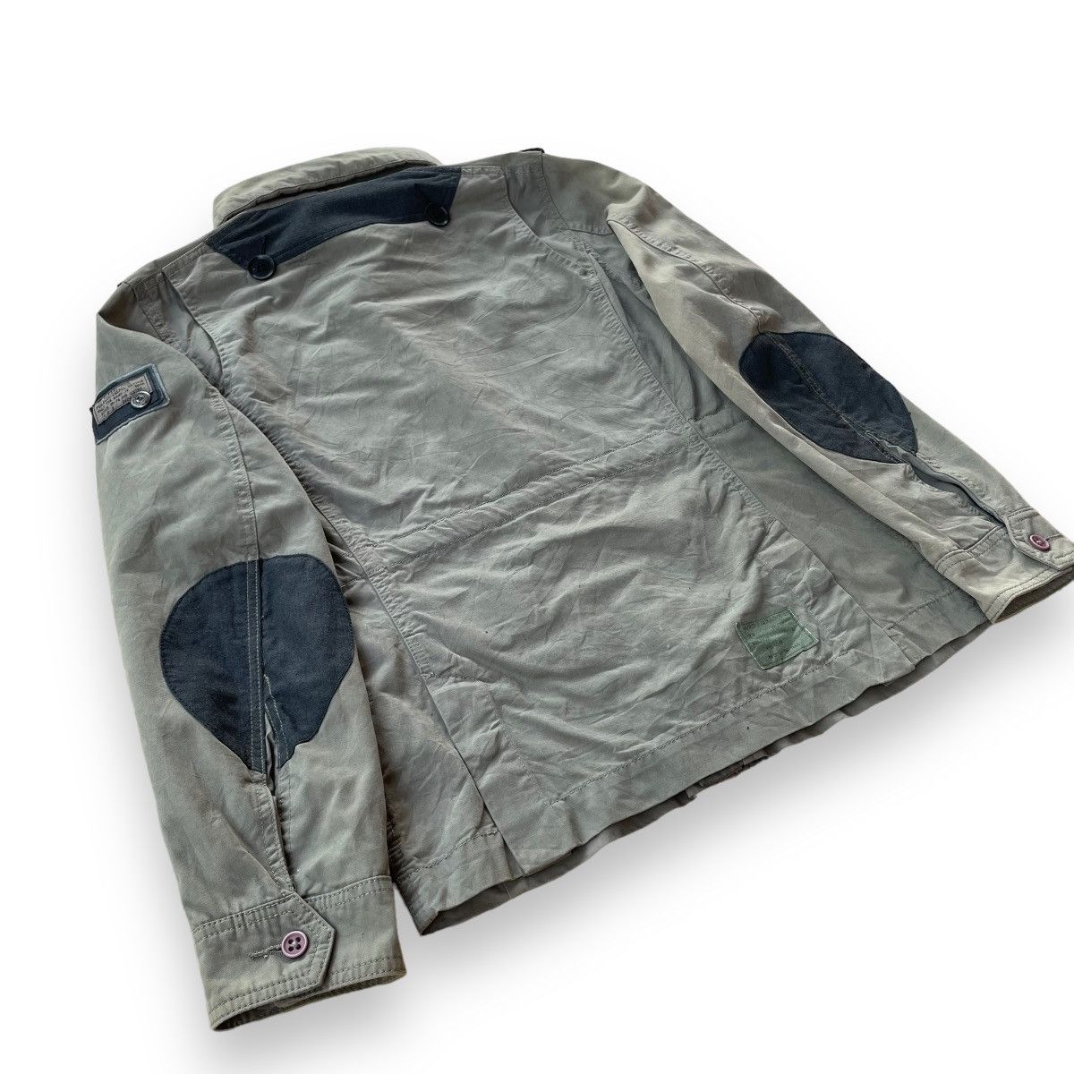 Diesel VINTAGE DIESEL - CO ONLY THE BRAVE PATCHWORK MILITARY JACKET Size US S / EU 44-46 / 1 - 7 Thumbnail