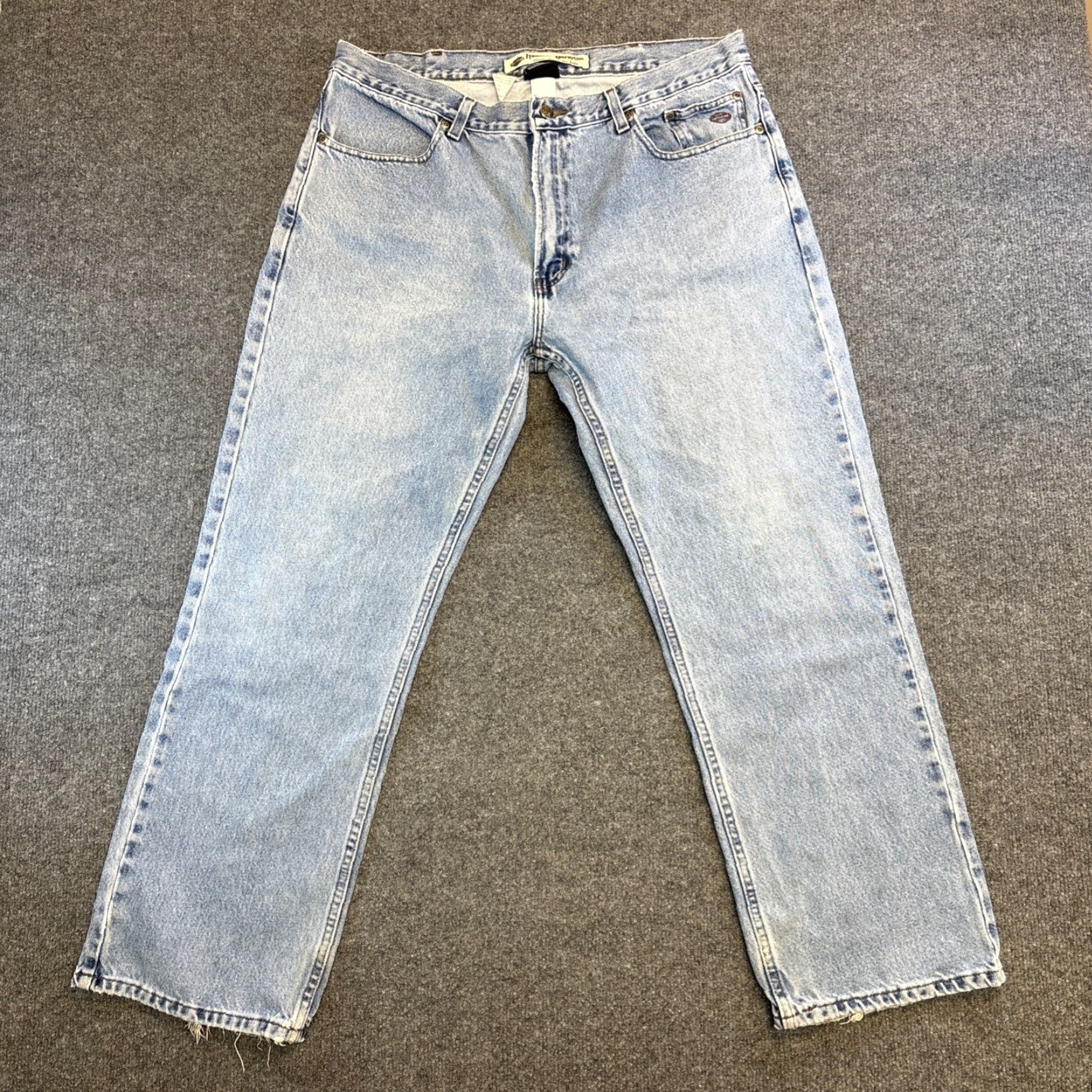 Harley Davidson Harley-Davidson Jeans Harley-Davidson Original Denim Blue 100% Cotton Bootcut Jeans 38x30 Mens Regular Twist Pockets Vintage No Size US 38 / EU 54 - 4 Thumbnail