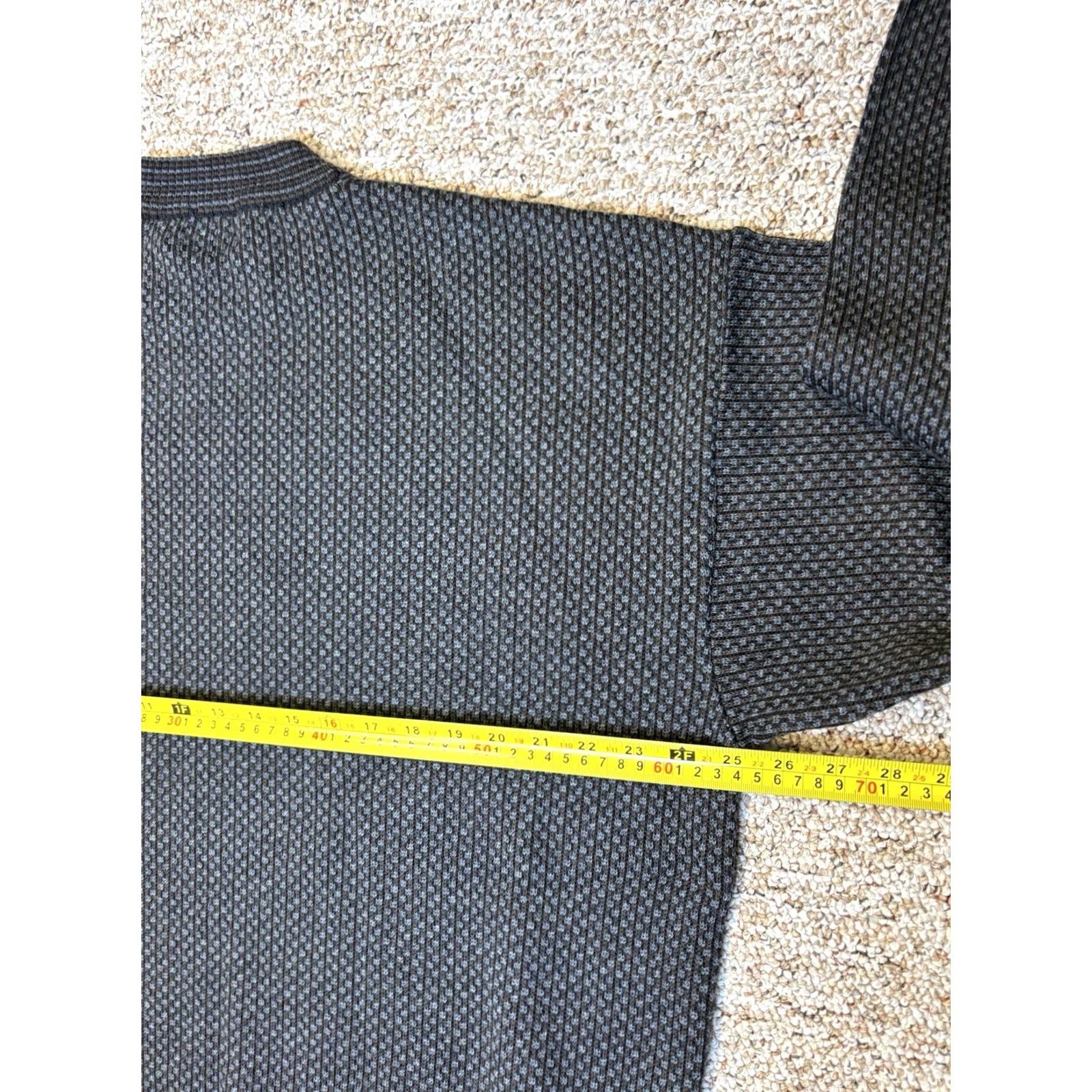 Vintage VINTAGE Bigsby & Kruthers 100% Merino Wool Sweater Geometric Italy Made Mens Large Size US L / EU 52-54 / 3 - 7 Thumbnail