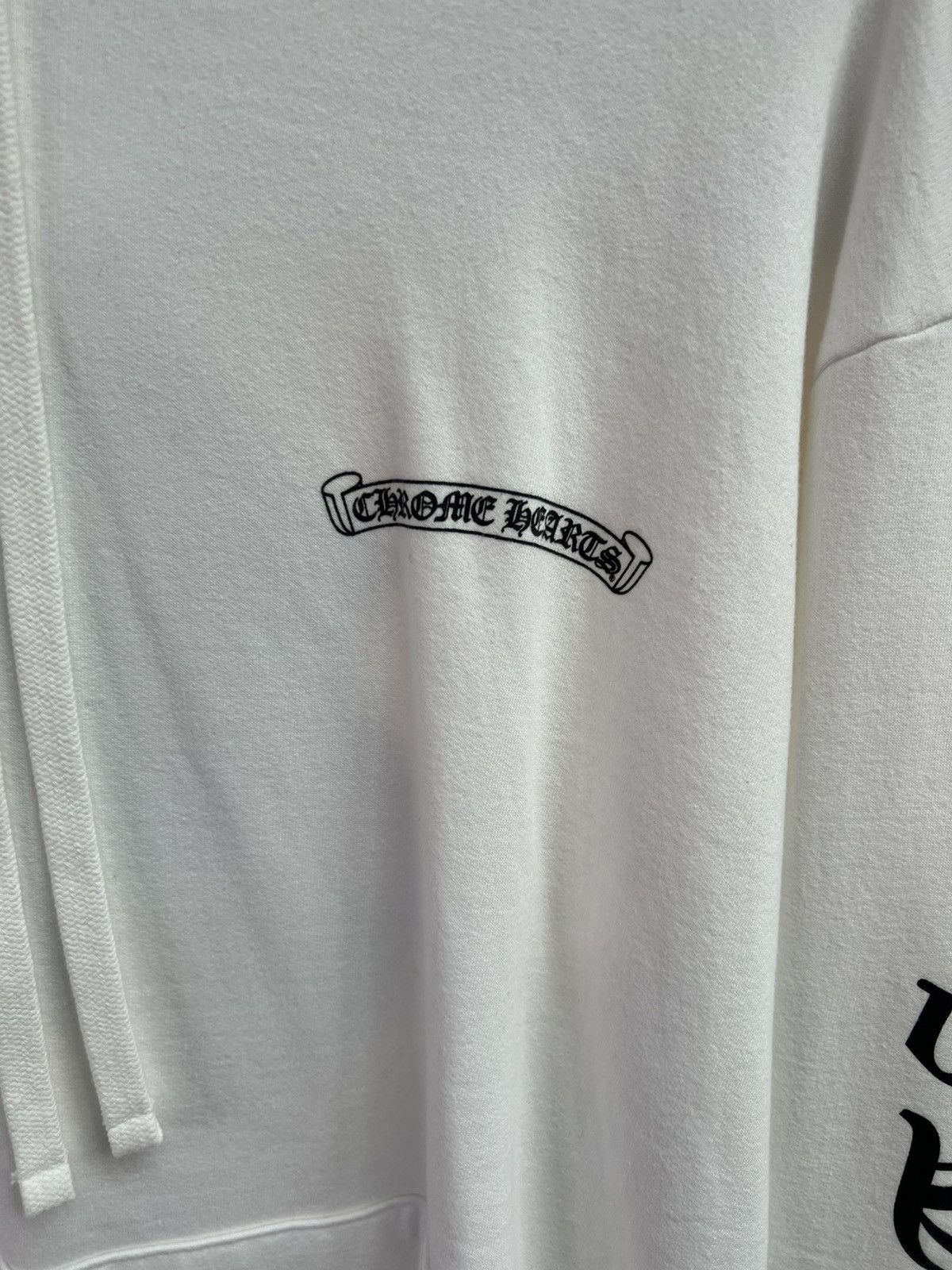 Chrome Hearts Chrome Hearts White Rolling Stone Hoodie Size US S / EU 44-46 / 1 - 6 Thumbnail