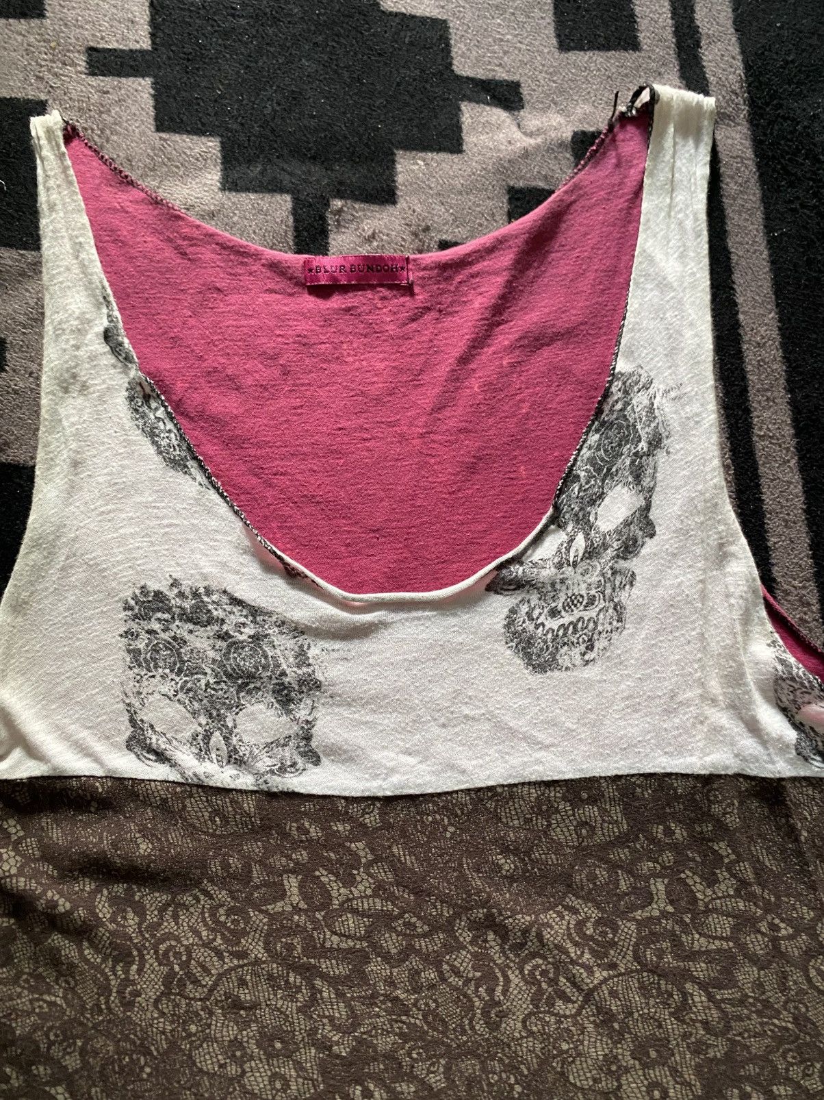 20471120 × Beauty Beast × Japanese Brand Japanese skull tanktop Size US S / EU 44-46 / 1 - 3 Thumbnail