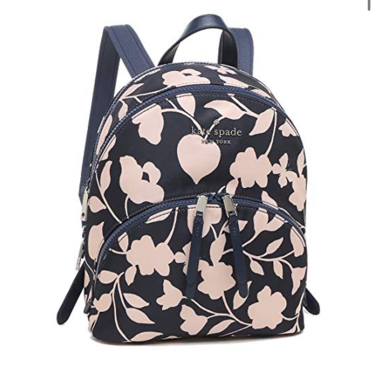 Kate Spade Kate Spade KARISSA NYLON GARDEN VINE MEDIUM Floral BACKPACK Size ONE SIZE - 2 Thumbnail
