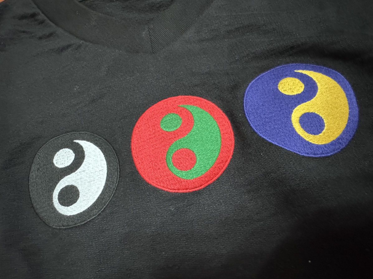Gosha Rubchinskiy Gosha Rubchinskiy Tai Chi Logo Boxy Sweatshirt Size US M / EU 48-50 / 2 - 2 Thumbnail
