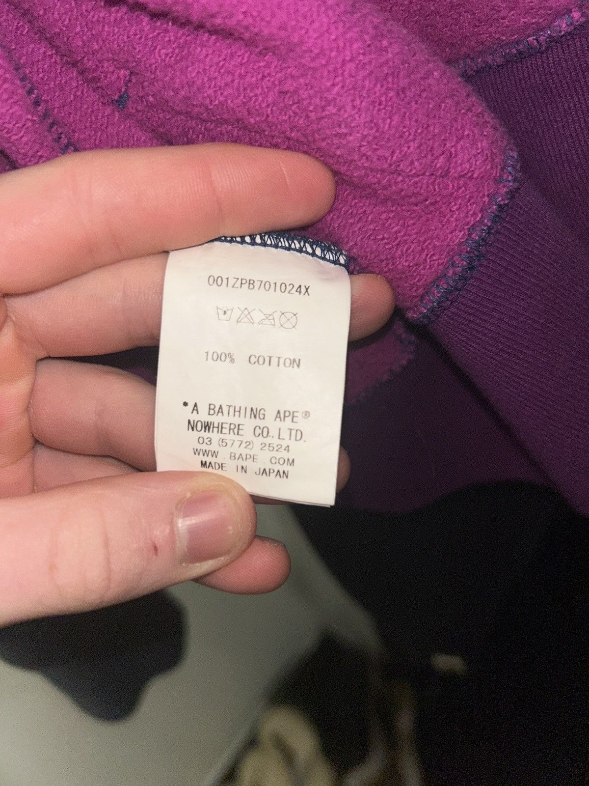 Bape Blue/Purple Bape Size US S / EU 44-46 / 1 - 8 Thumbnail