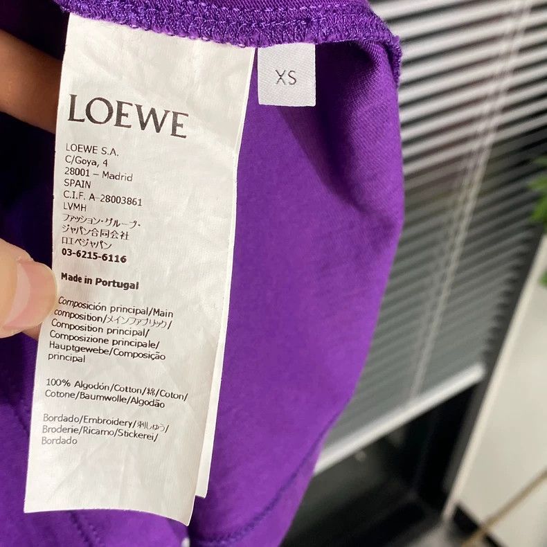 Loewe LOEWE Short-sleeved T-shirt Size XS / US 0-2 / IT 36-38 - 4 Thumbnail