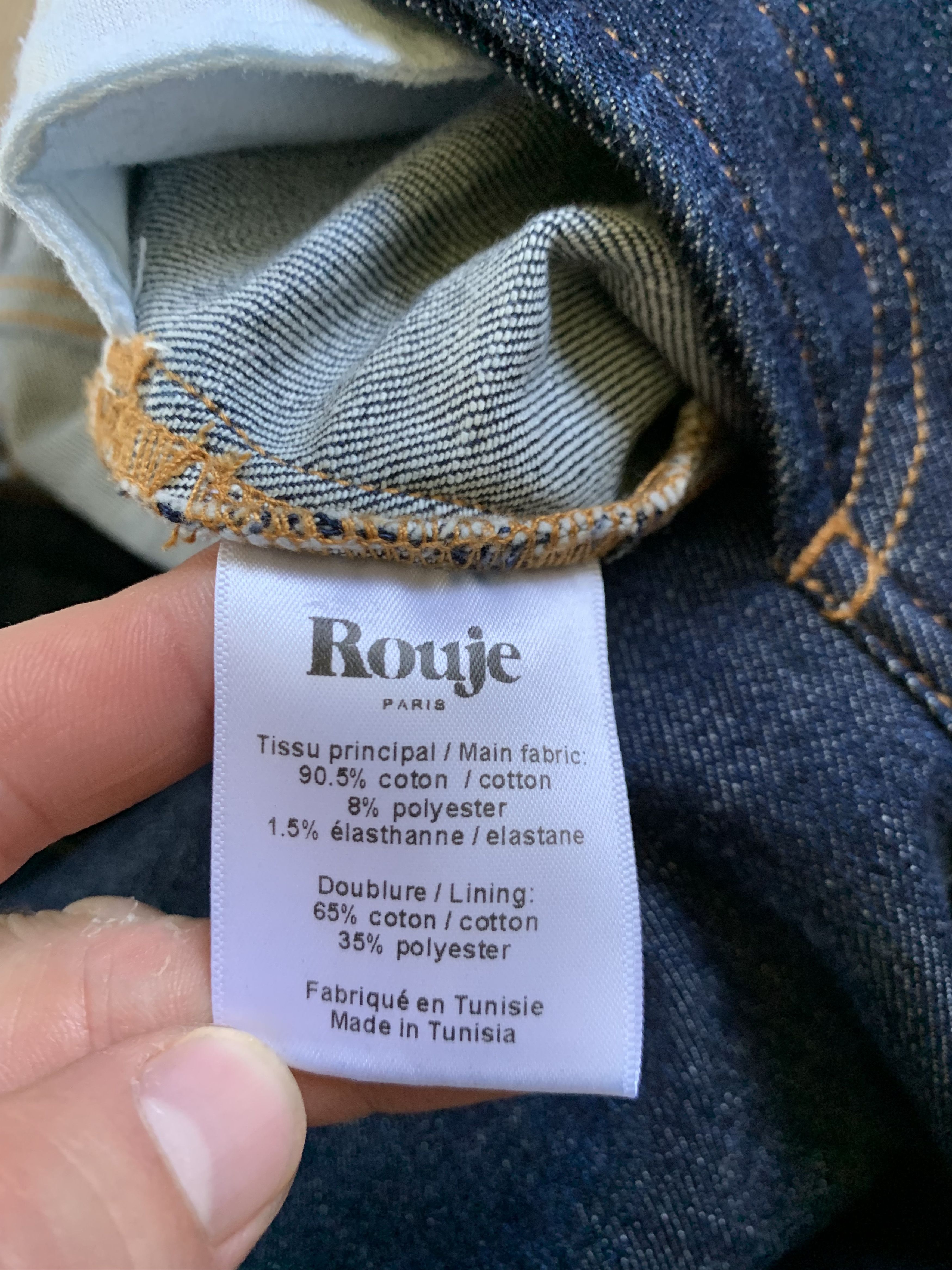 Rouje Rouje Paris Womens Denim Stretch Jeans Size 29" - 9 Thumbnail
