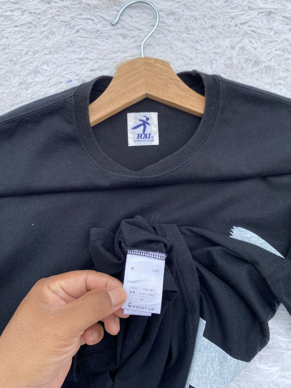 Hai Sporting Gear Rare Vtg Big Logo Hai Sporting Gear by Issey Miyake Tshirt Size US M / EU 48-50 / 2 - 10 Thumbnail