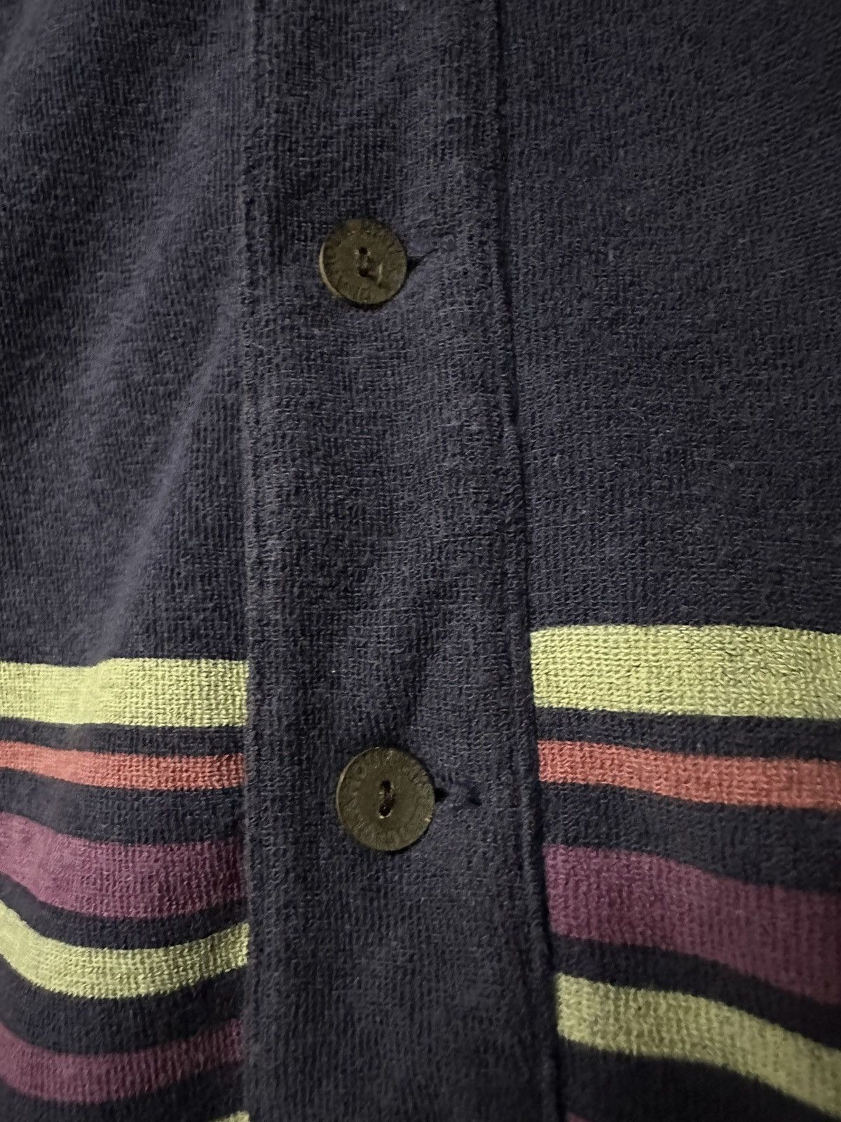 Hysteric Glamour × Vintage Vintage 90s Hysteric Glamour Raibow Polo Faded Tee Size US M / EU 48-50 / 2 - 6 Thumbnail