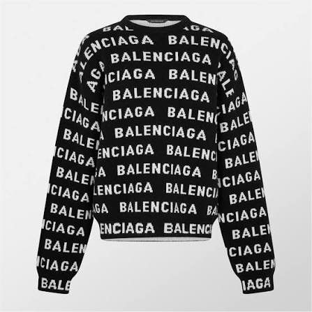 Balenciaga Balenciaga allover Intarsia Knit BRAND NEW - S Size US S / EU 44-46 / 1 - 1 Thumbnail