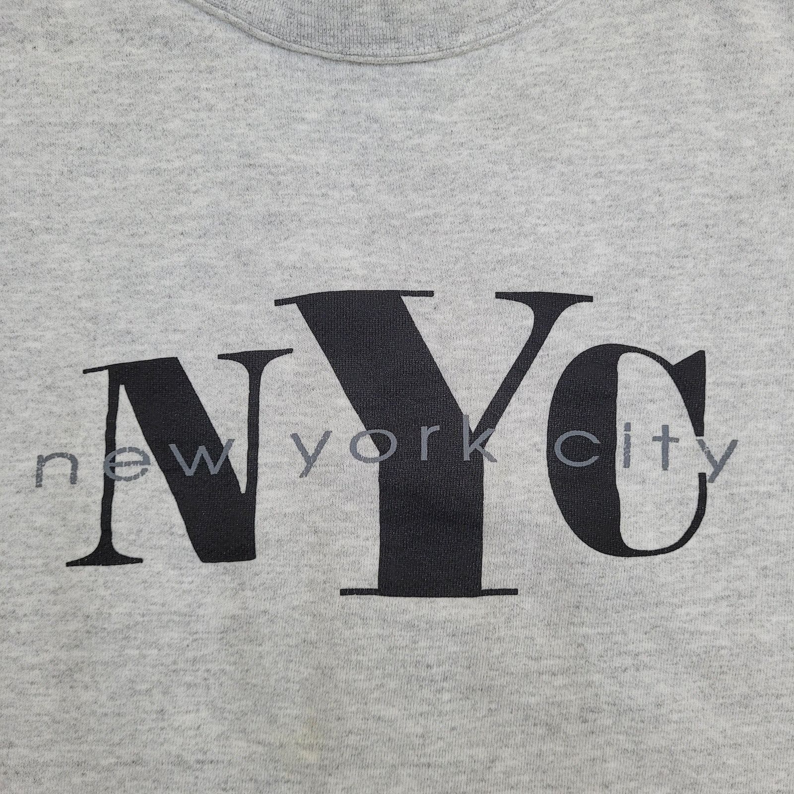 Chase Authentics Vintage 90s NYC New-York Sweatshirt Womens M/L 21x22 USA Size M / US 6-8 / IT 42-44 - 11 Thumbnail