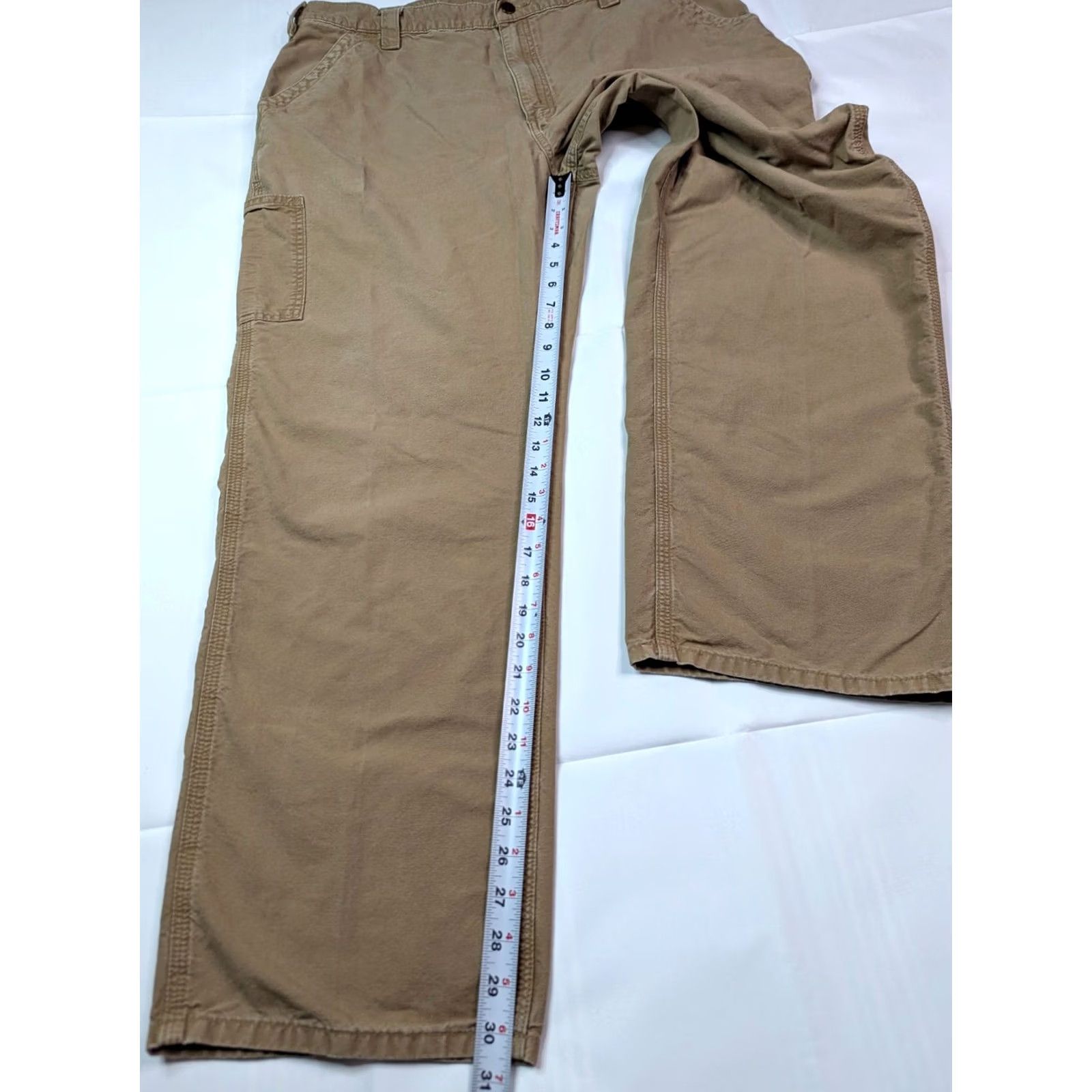Carhartt Carhartt Jeans Carhartt B11-BLK 40x30.5 5-Pocket Denim Dark Brown Vintage Men Regular Straight Pants Workwear USA Bagged Edge Tag 40x32 Size US 40 / EU 56 - 3 Thumbnail