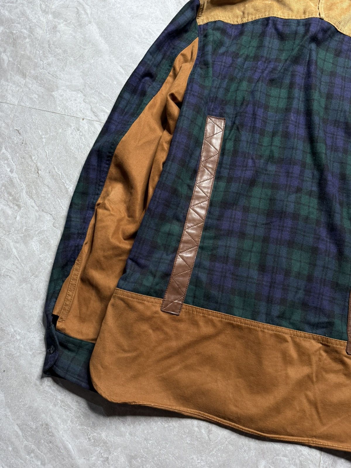 Junya Watanabe Junya Watanabe x Pendleton Reconstructed Wool Flannel Shirt Size US L / EU 52-54 / 3 - 9 Thumbnail