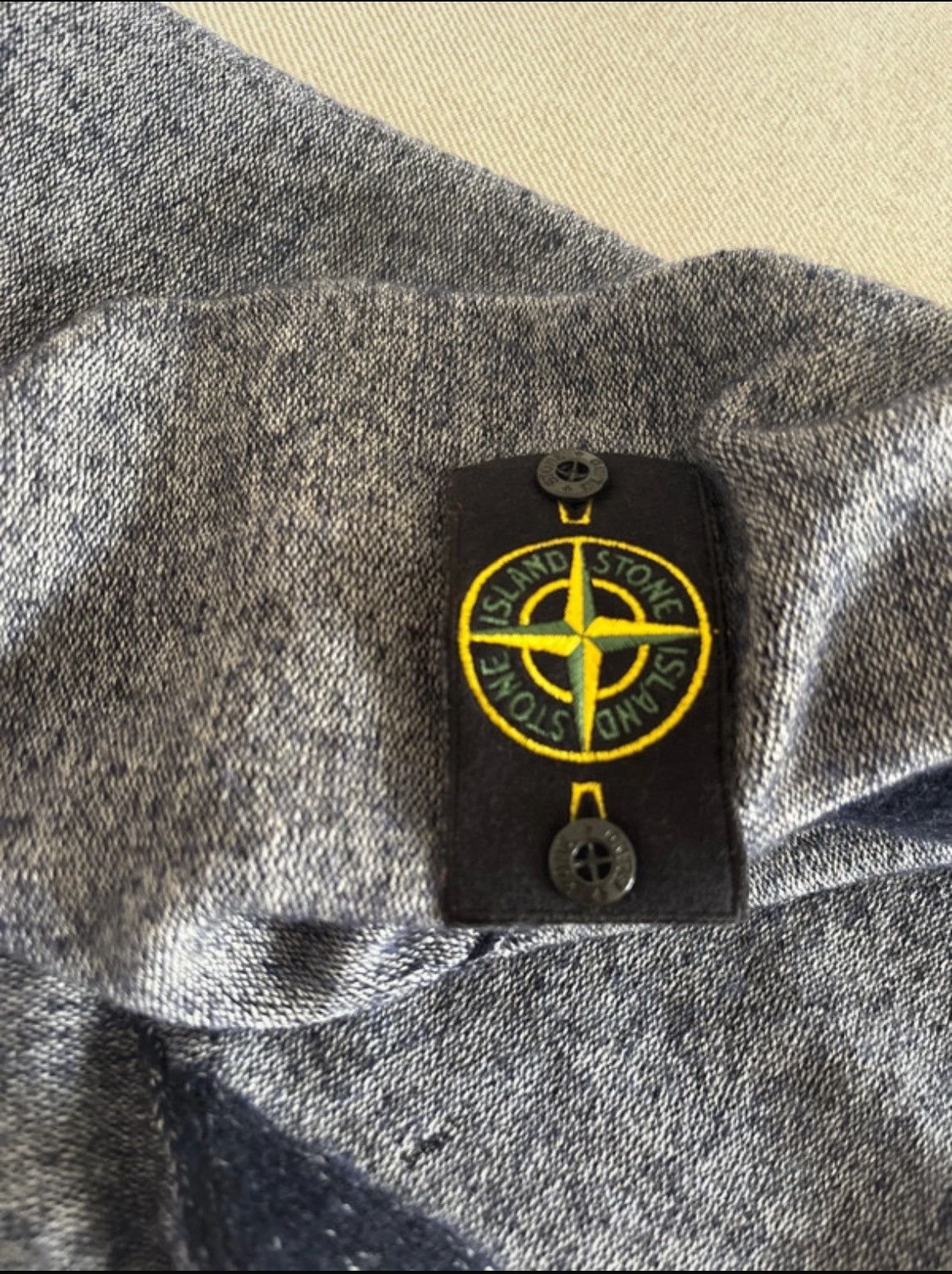 Stone Island Stone Island Navy Knitted Bomber Jacket, Badge & Certilogo Size US M / EU 48-50 / 2 - 3 Thumbnail