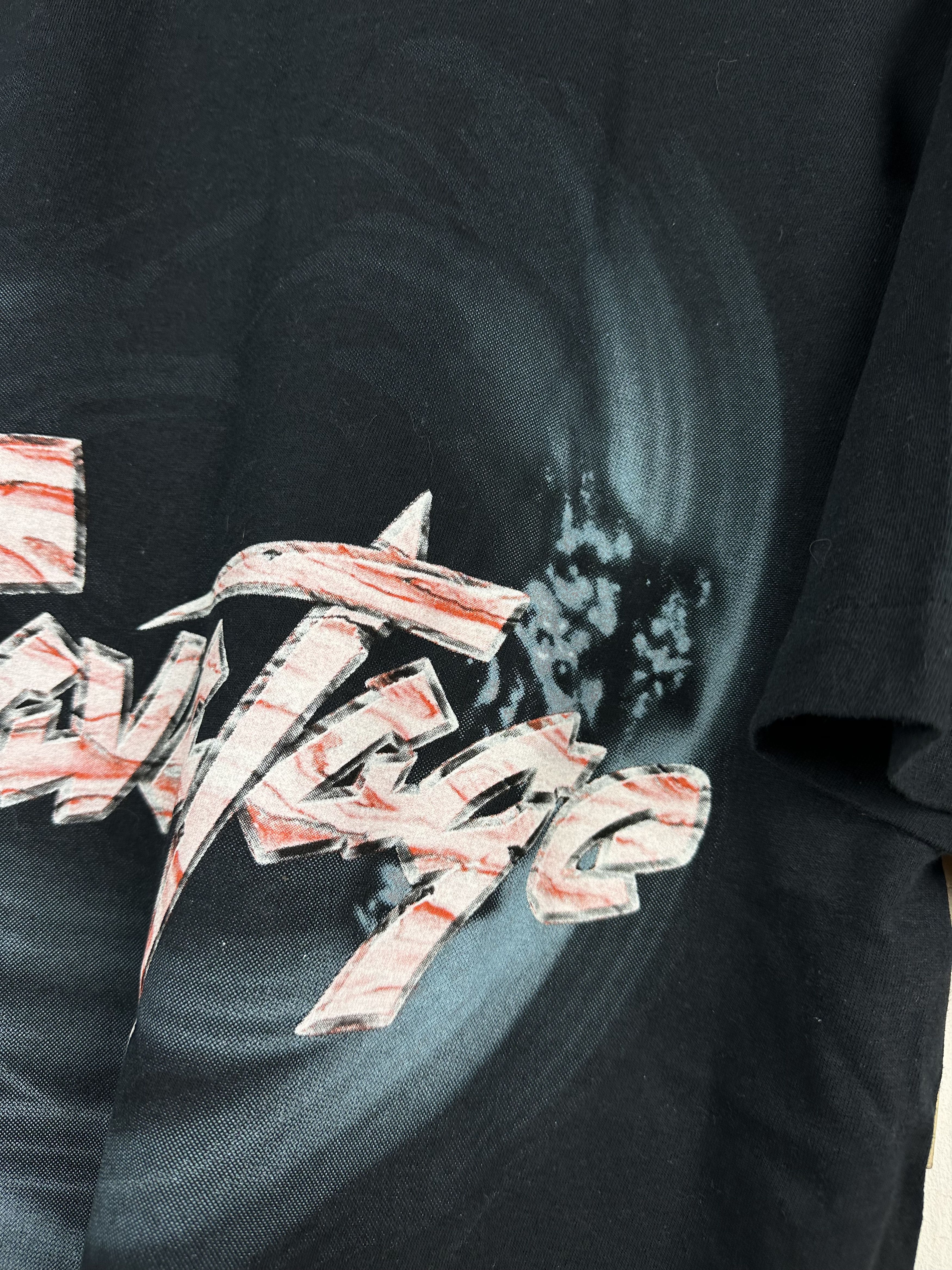 Band Tees × Vintage Vintage 90's Deadstock Savatage Band Shirt Metal Tee Rare Size US L / EU 52-54 / 3 - 14 Thumbnail