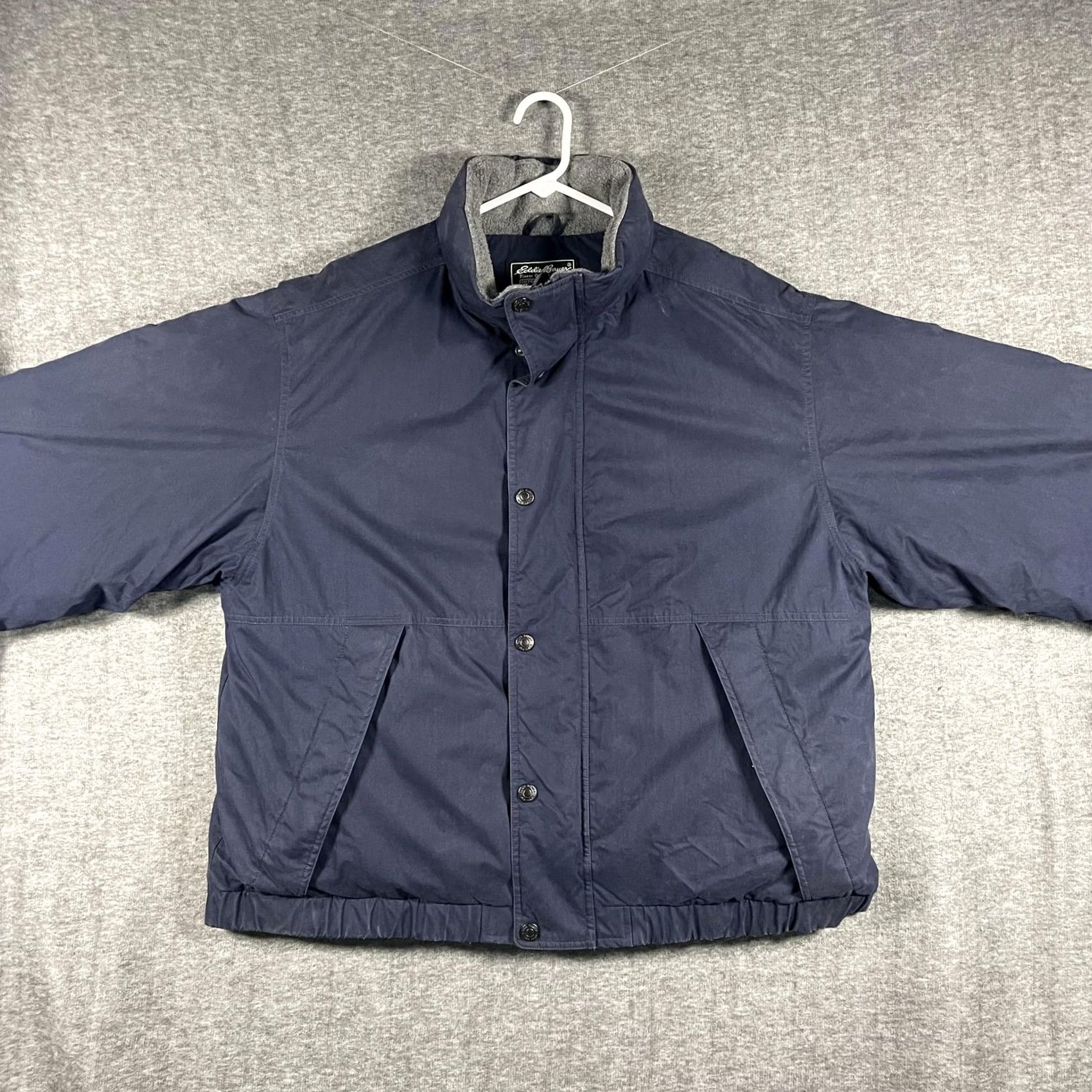 Eddie Bauer Eddie Bauer Jacket Mens XL Navy Blue Goose Down Insulated Puffer Winter Coat Size US XL / EU 56 / 4 - 3 Thumbnail