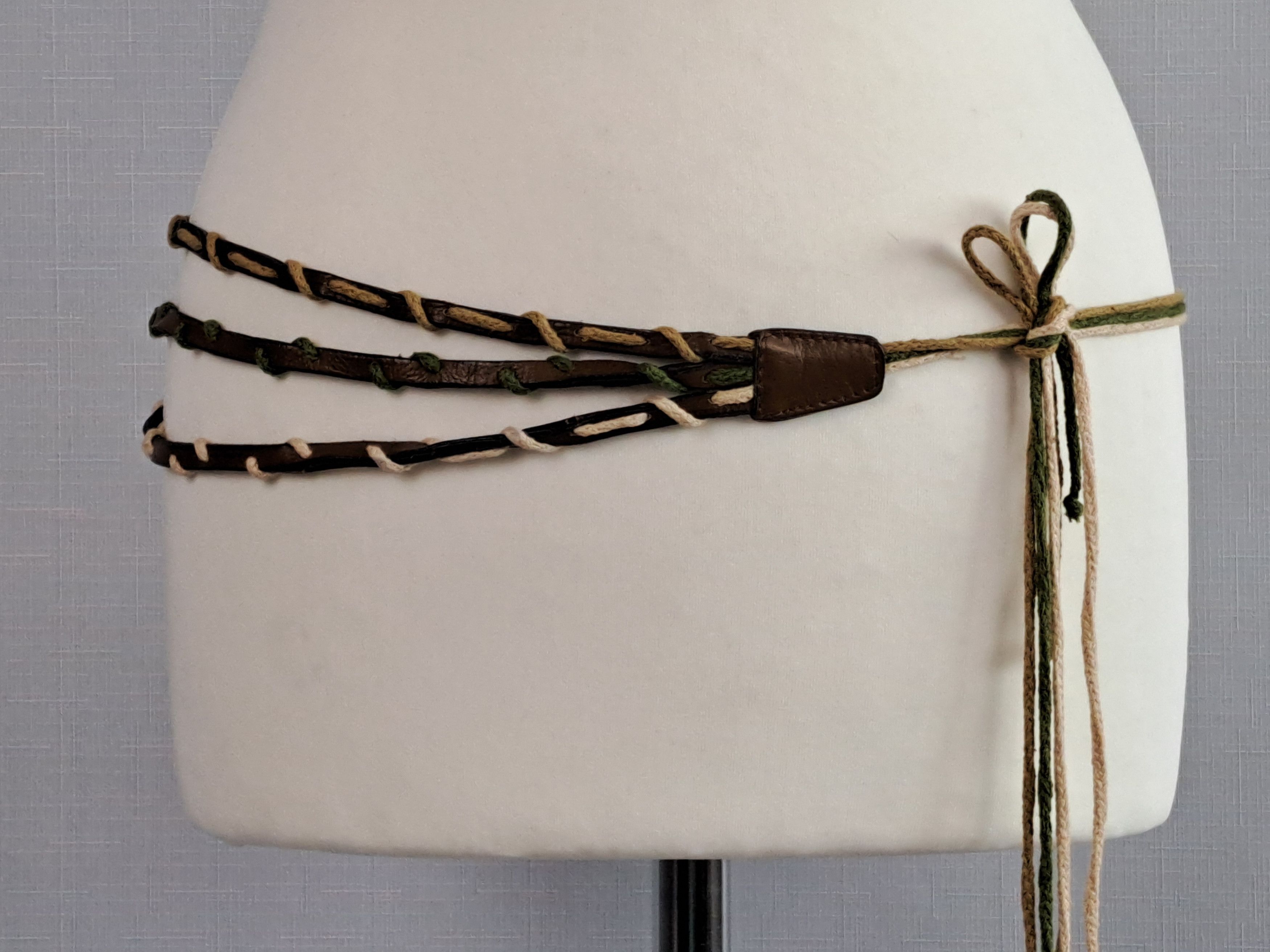 Missoni Vintage 70s Missoni leather belt. Size ONE SIZE - 5 Thumbnail