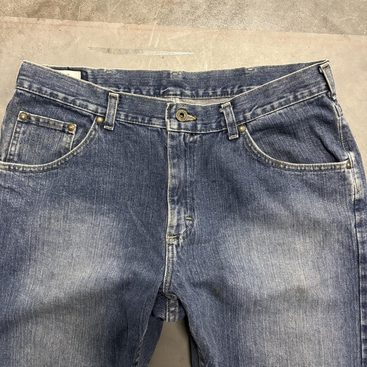 Vintage Crazy Vintage Y2K/2000s Baggy Medium Wash Retro Style Grunge Denim Jeans! Size US 34 / EU 50 - 4 Thumbnail