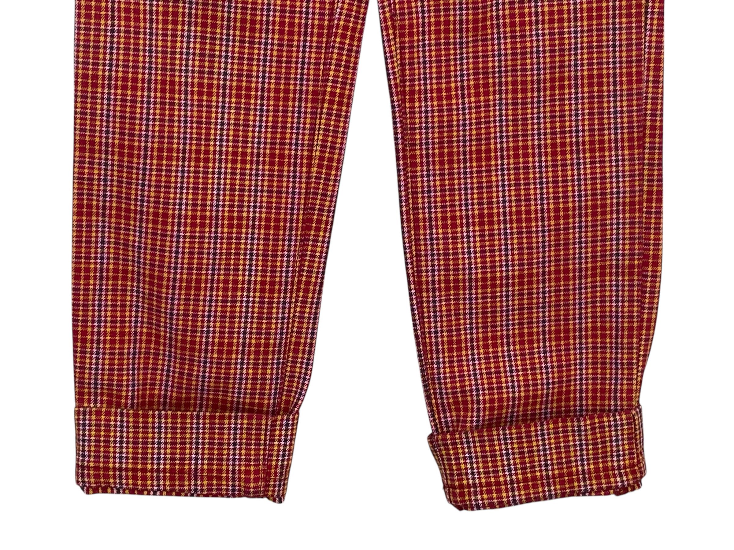 Pepe Jeans Straight Leg Denim Jeans Checkered Jeans Pants Size US 26 / EU 42 - 7 Thumbnail