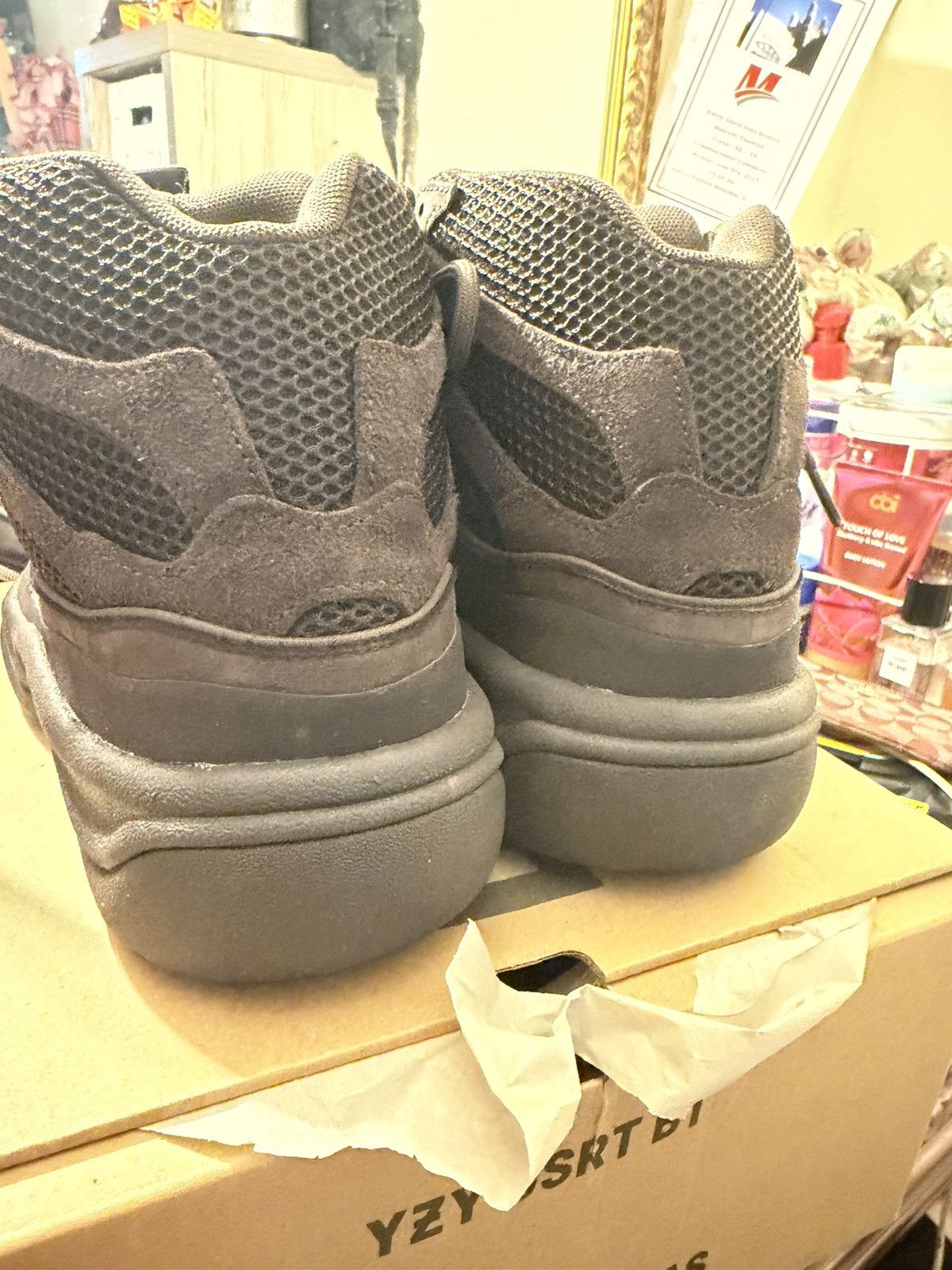 Yeezy Adidas Yeezy Desert Boot 'Oil' Size US 6 / EU 39 - 7 Thumbnail