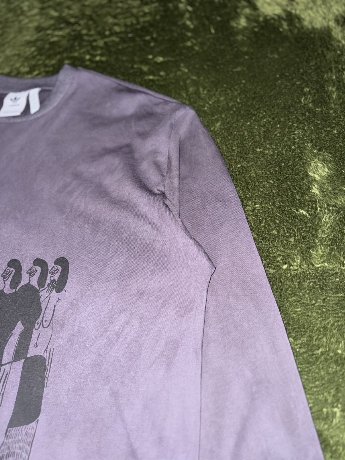 Adidas [XL] Adidas x Unity Skateboarding 20FW Hand-Dyed Long Sleeve Size US XL / EU 56 / 4 - 4 Thumbnail