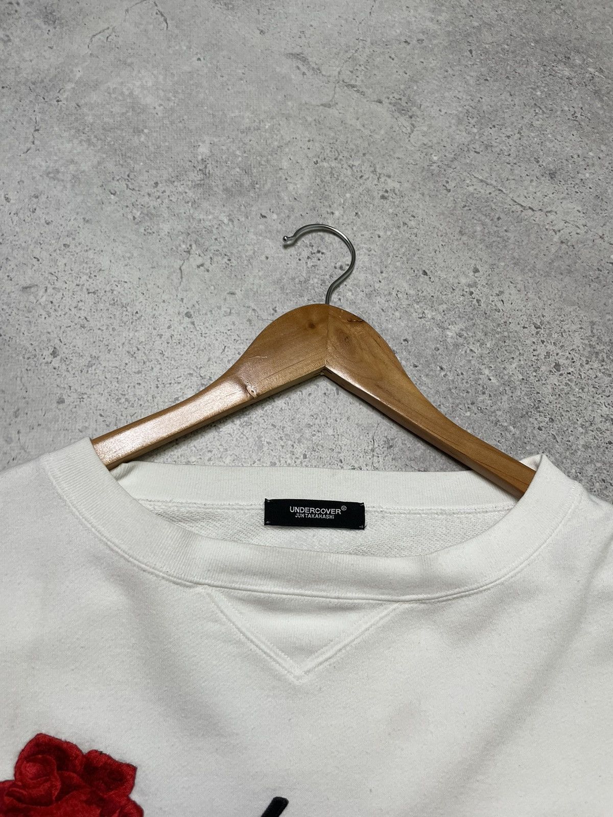 Japanese Brand × Undercover Undercover Japan Graphic Print Crop Top Sweatshirt AW17 Size L / US 10 / IT 46 - 5 Thumbnail
