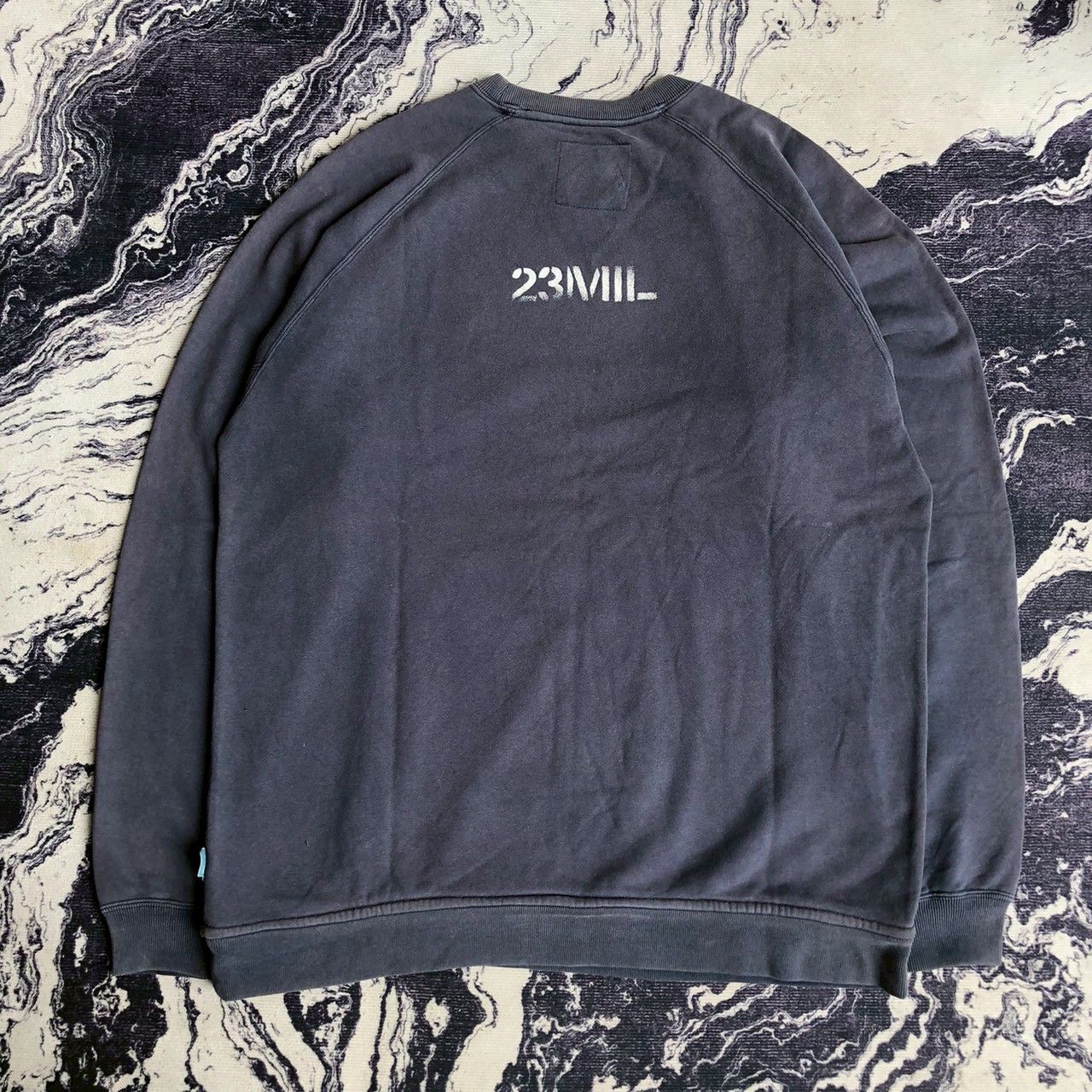 Wtaps WTAPS 23 MIL Crewneck Sweatshirt Faded Navy Size US L / EU 52-54 / 3 - 1 Thumbnail