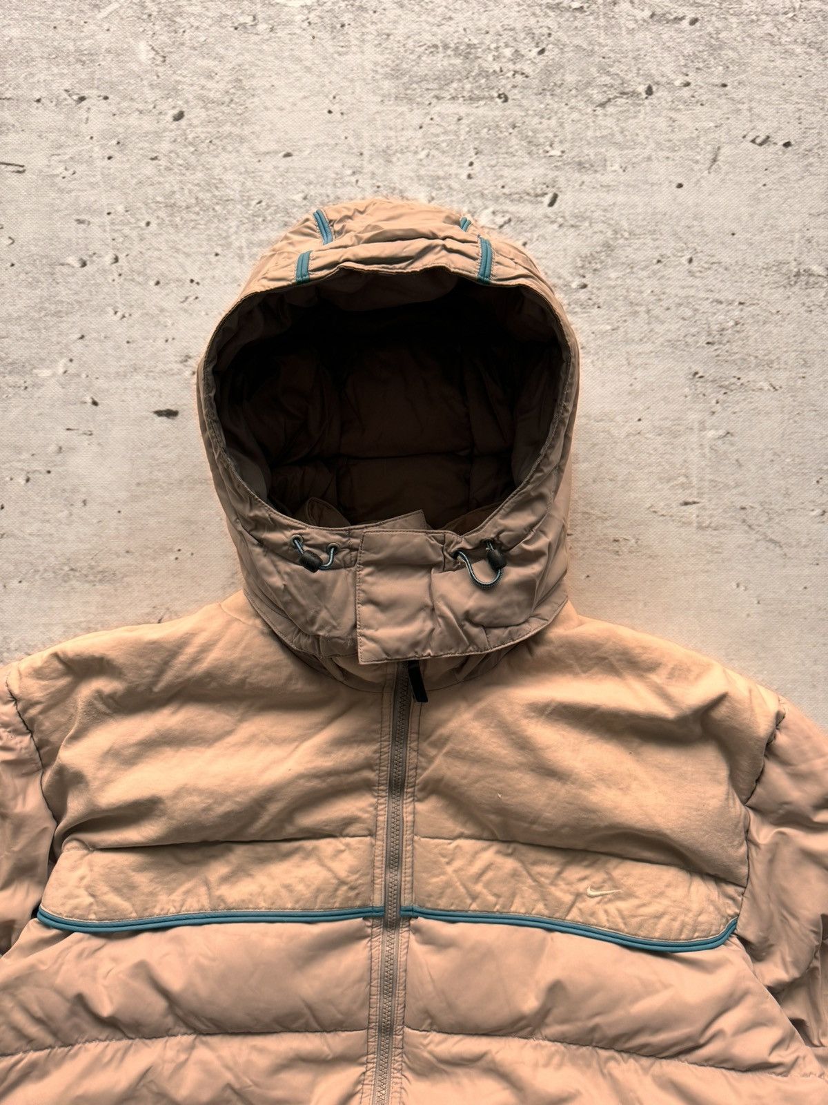 Nike × Nike ACG NIKE PUFFER DOWN BASIC LOGO OVERSIZE NYLON JACKET Size US L / EU 52-54 / 3 - 3 Thumbnail