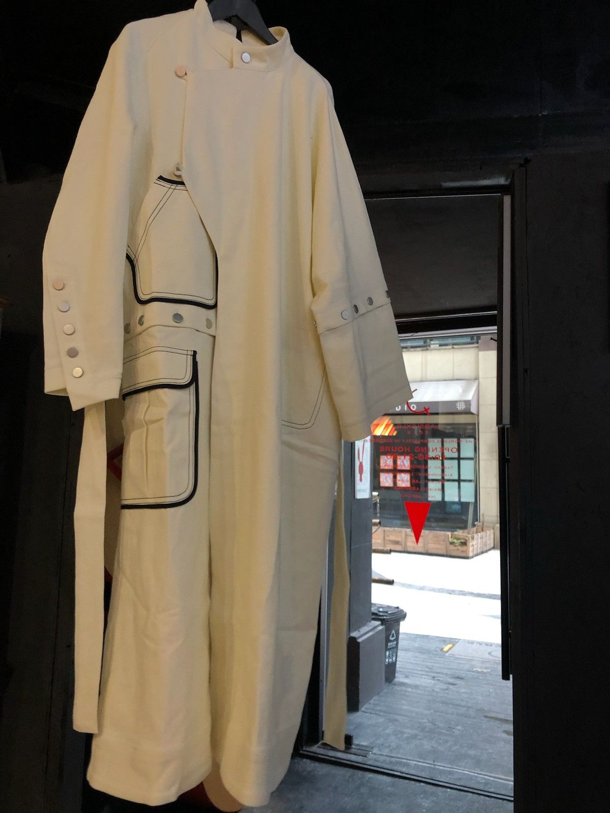 Other Denim Nomad Asymmetric Detachable Trench Coat Size US L / EU 52-54 / 3 - 21 Thumbnail
