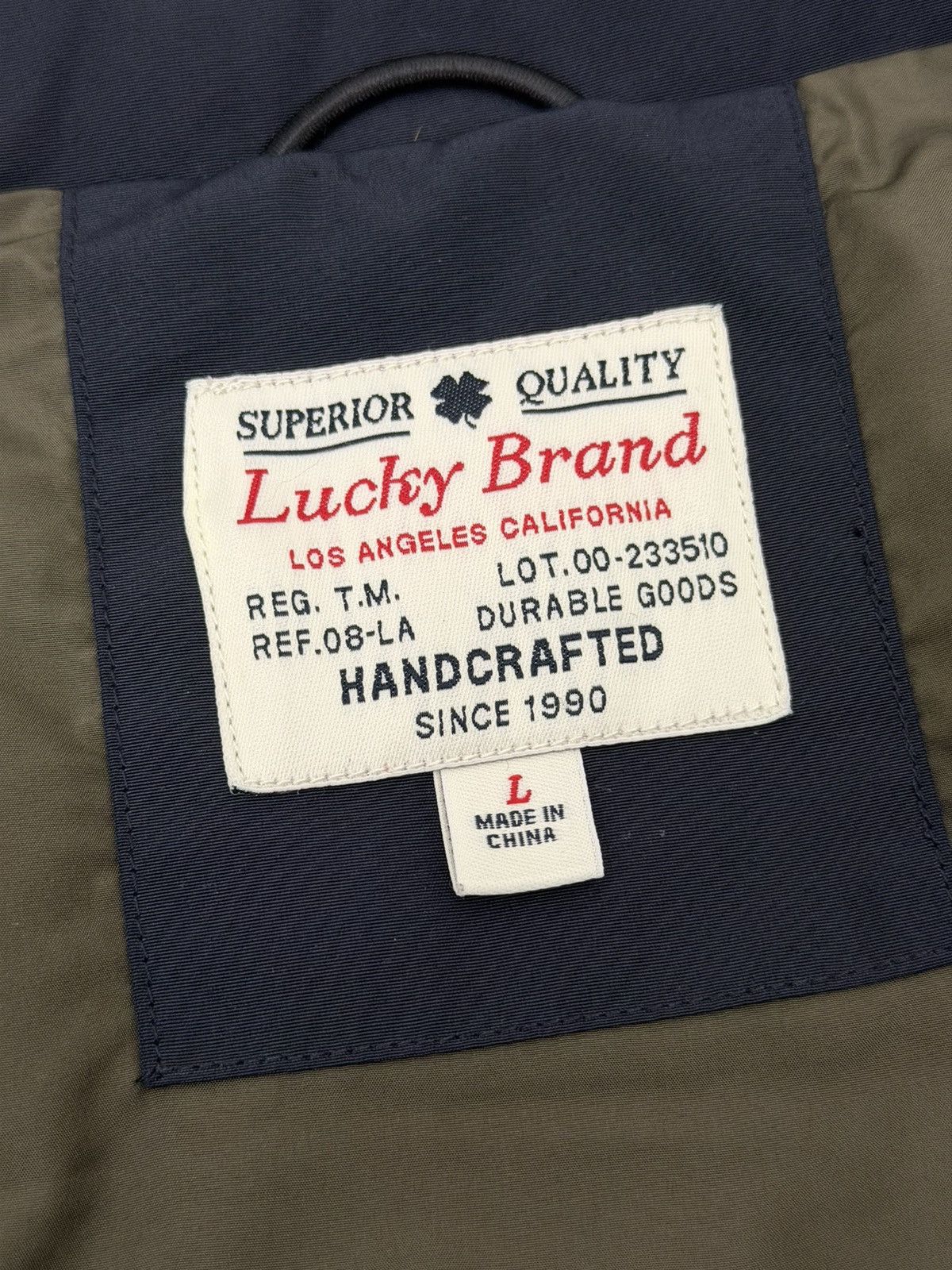 Lucky Brand Lucky Brand Ski Puffer Vest Dark Blue Down Heavyweight Large Size US L / EU 52-54 / 3 - 5 Thumbnail