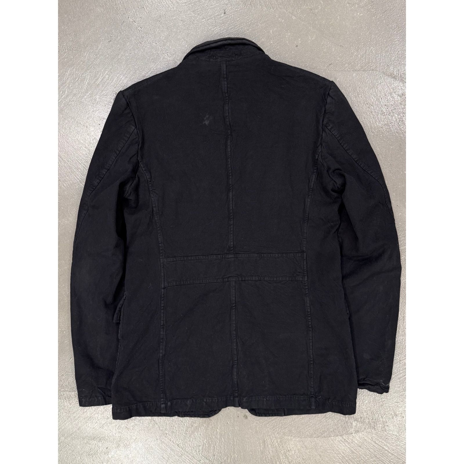 Comme des Garcons 2000s Comme des Garçons black washed blazer Size M / US 6-8 / IT 42-44 - 2 Thumbnail