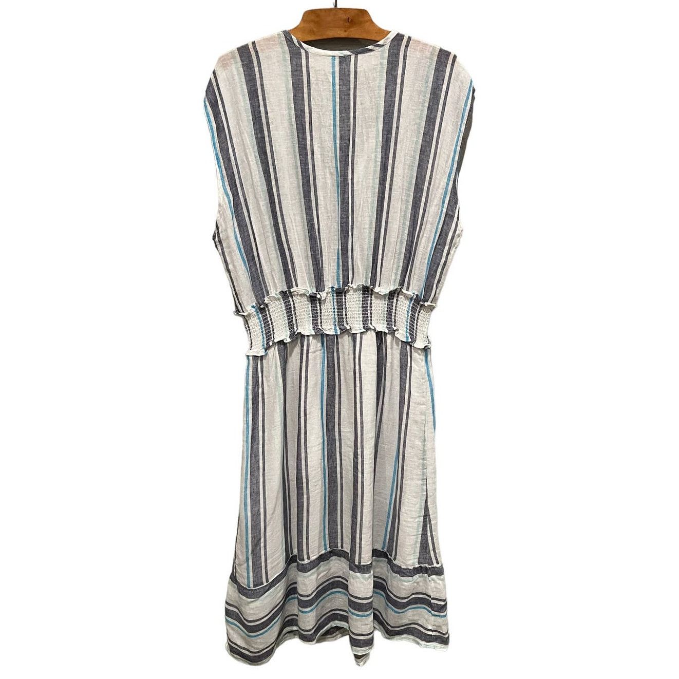 Rails RAILS Ashlyn Stripe Smocked Waist Dress Size XL Size XL / US 12-14 / IT 48-50 - 5 Thumbnail