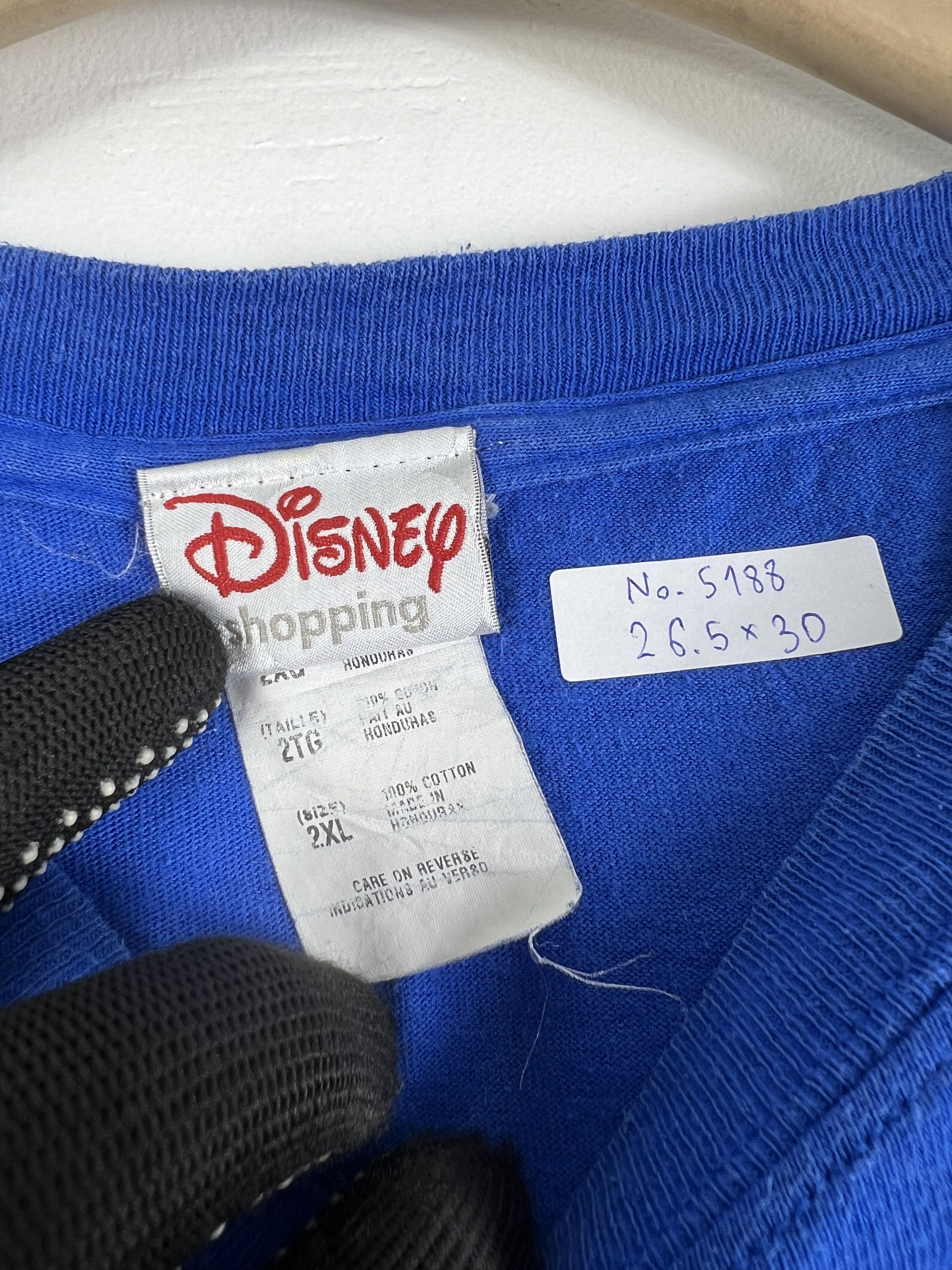 Vintage No.5188 Vintage Disney L/S Graphic Tee (XXL) Size US XXL / EU 58 / 5 - 3 Thumbnail