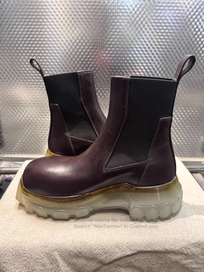 Rick Owens Rick Owens Chelsea boots with octopus soles and thick sole Size US 4.5 / IT 34.5 - 6 Thumbnail