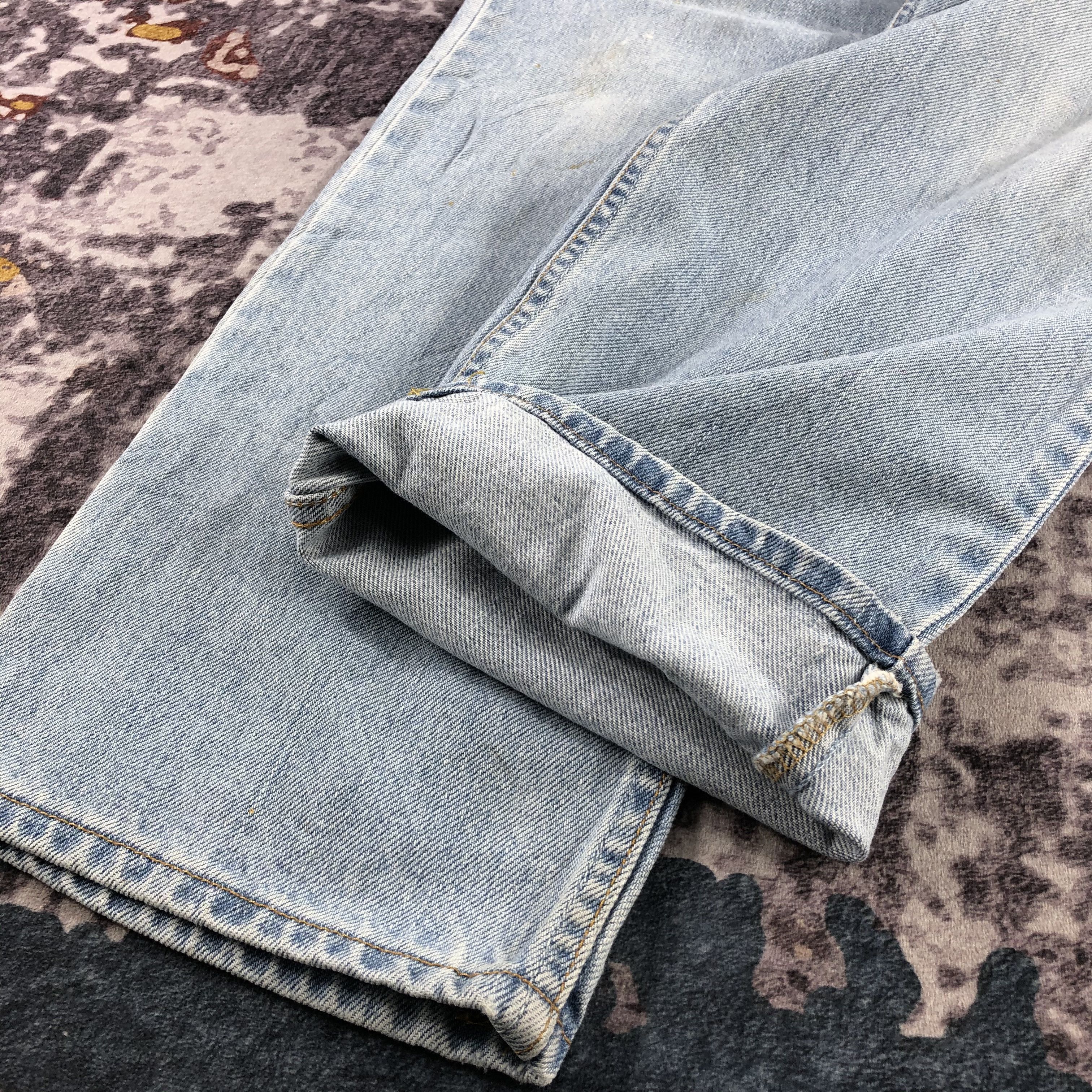Levi's × Vintage Vintage Light Wash Levis 550 Baggy Jeans-JM3174 Size US 30 / EU 46 - 9 Thumbnail