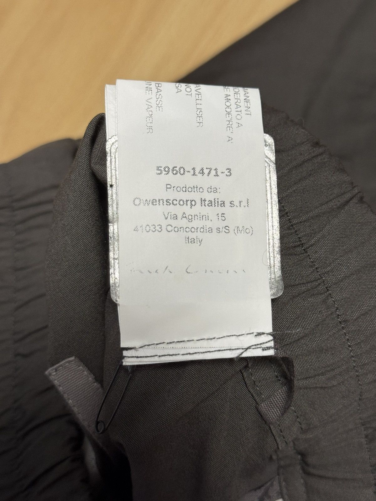 Rick Owens Rick Owens mainline SS16 Cyclops pants Darkdust Size US 30 / EU 46 - 7 Thumbnail