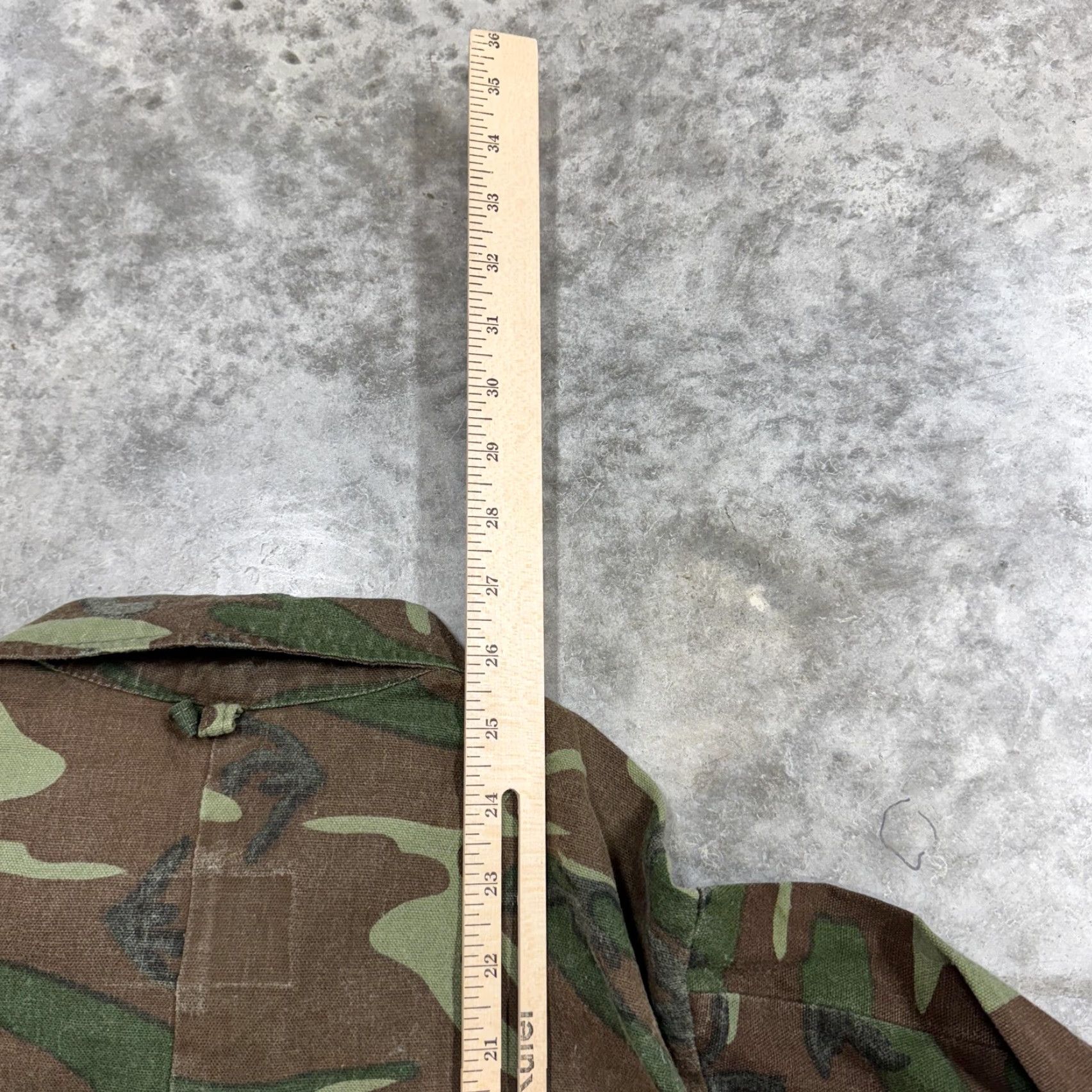 Vintage Kmart Woodland Camo Field Jacket Mens M Camouflage Button Front Pockets Size US M / EU 48-50 / 2 - 6 Thumbnail